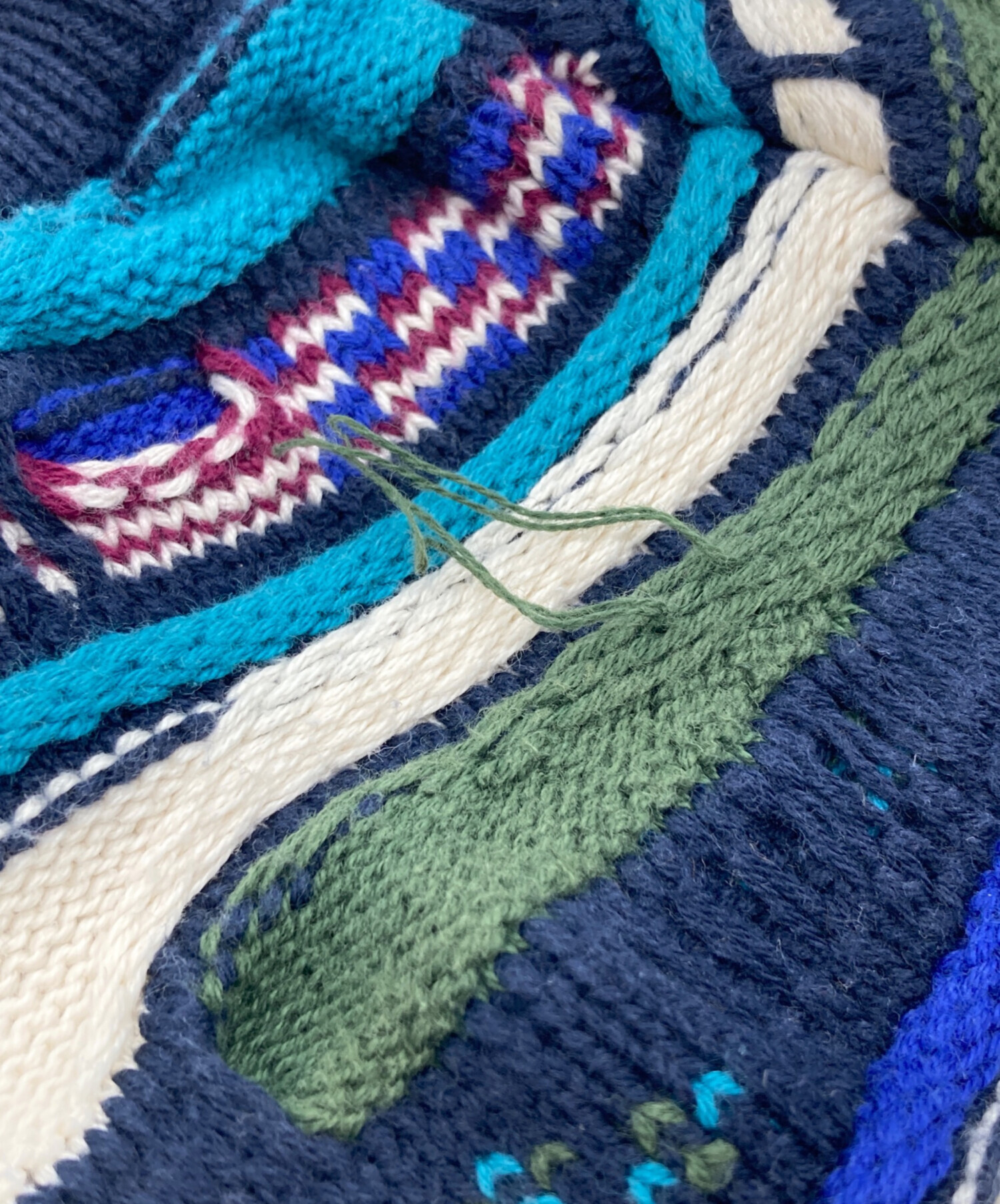 値下げしました！3Dニット　COTTON TRADERS 3X 1990's 