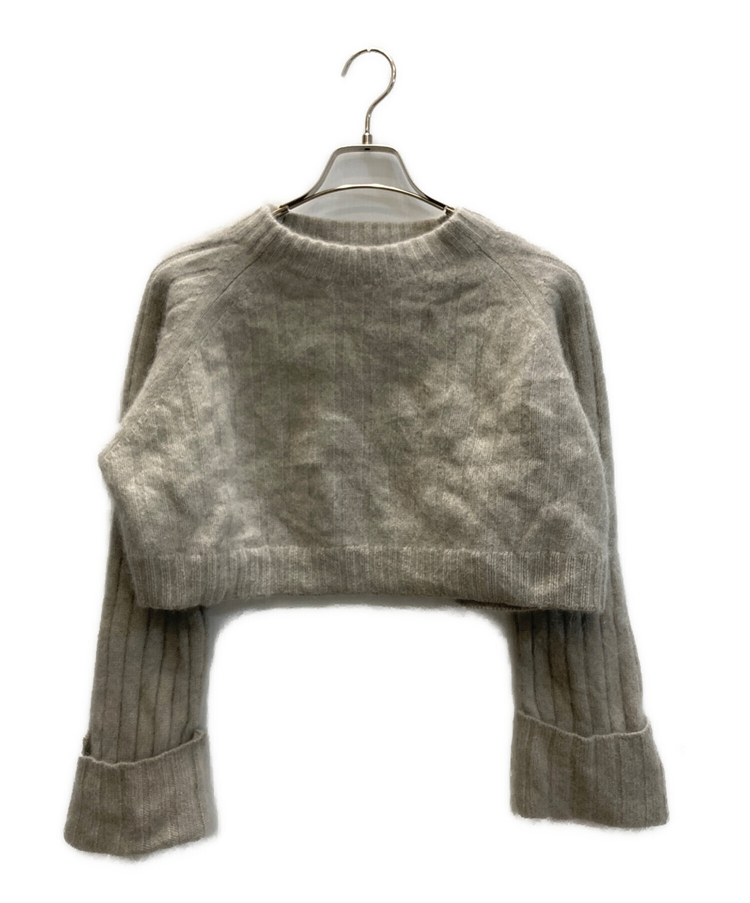 noble ノーブル YAK/ヤク ワイドリブニットプルオーバー