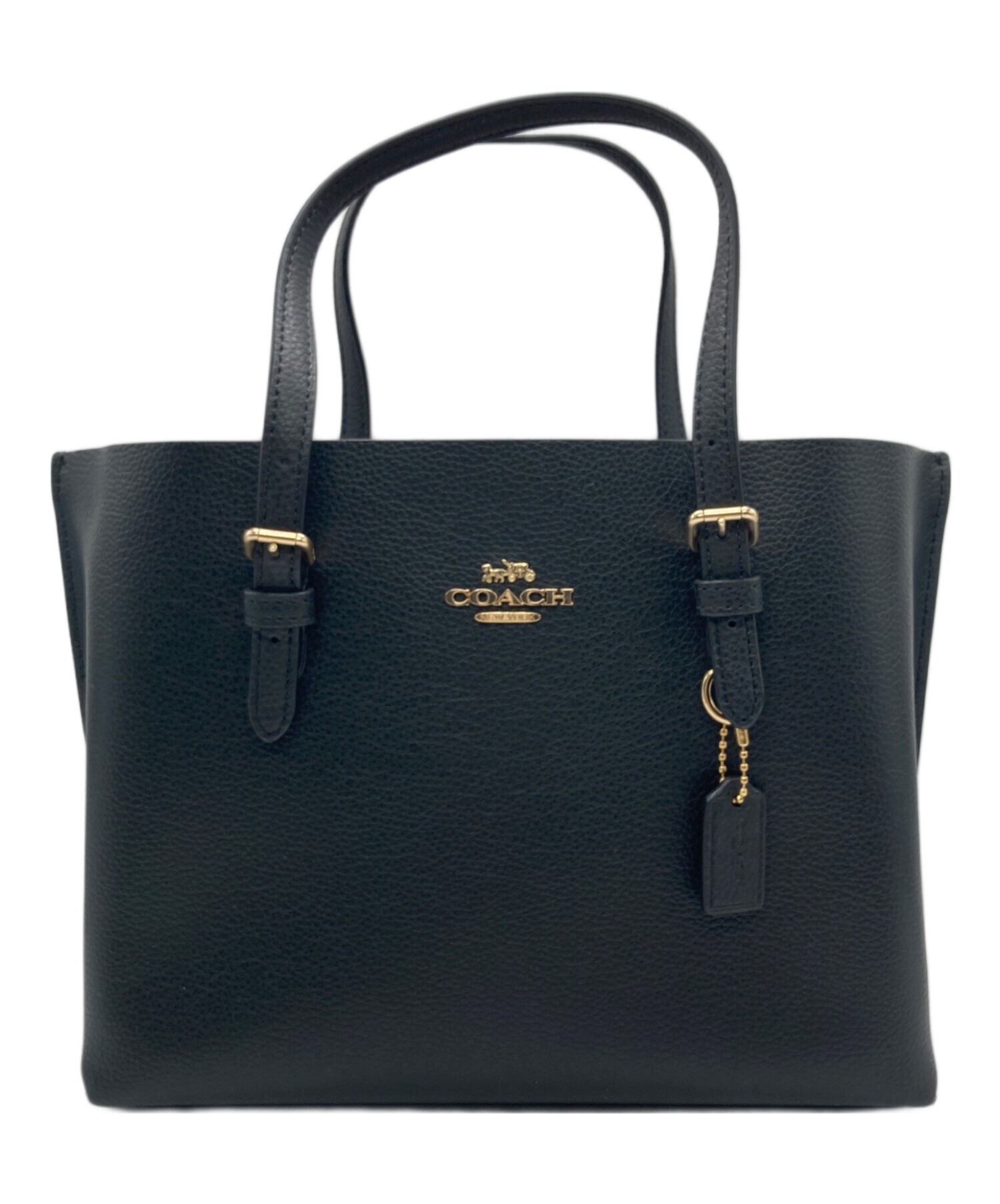 中古・古着通販】COACH (コーチ) モリー トート 25 ブラック｜ブランド 