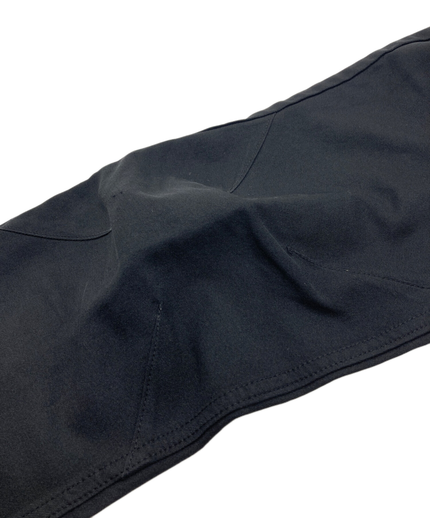 コムデギャルソンオムプリュス　立体裁断　ブラック　パンツ　L 美品　AD2013 COMME des GARCONS HOMME PLUS コムデギャルソンオムプリュス リネン