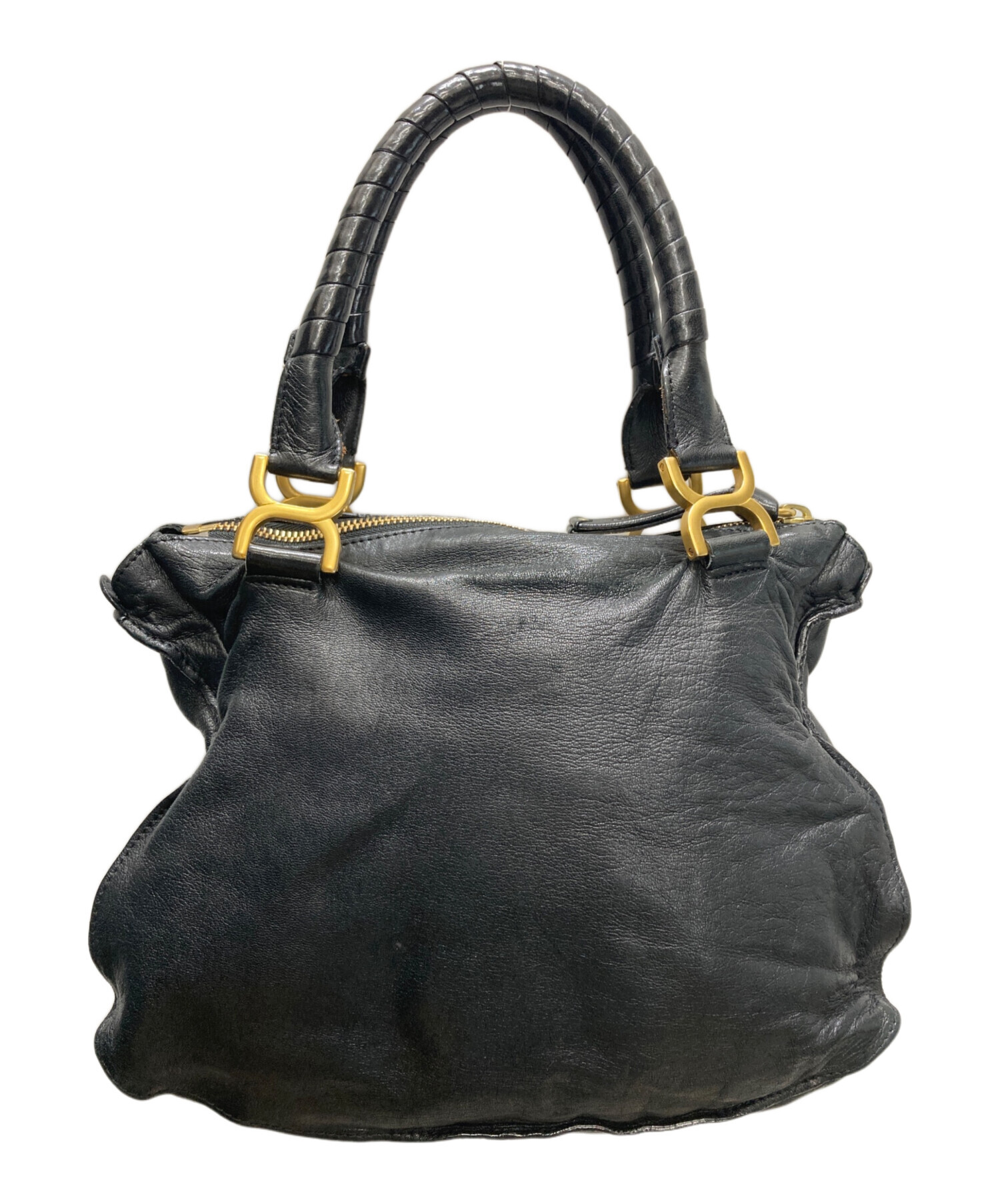 中古・古着通販】Chloe (クロエ) マーシー ハンドバッグ ブラック 