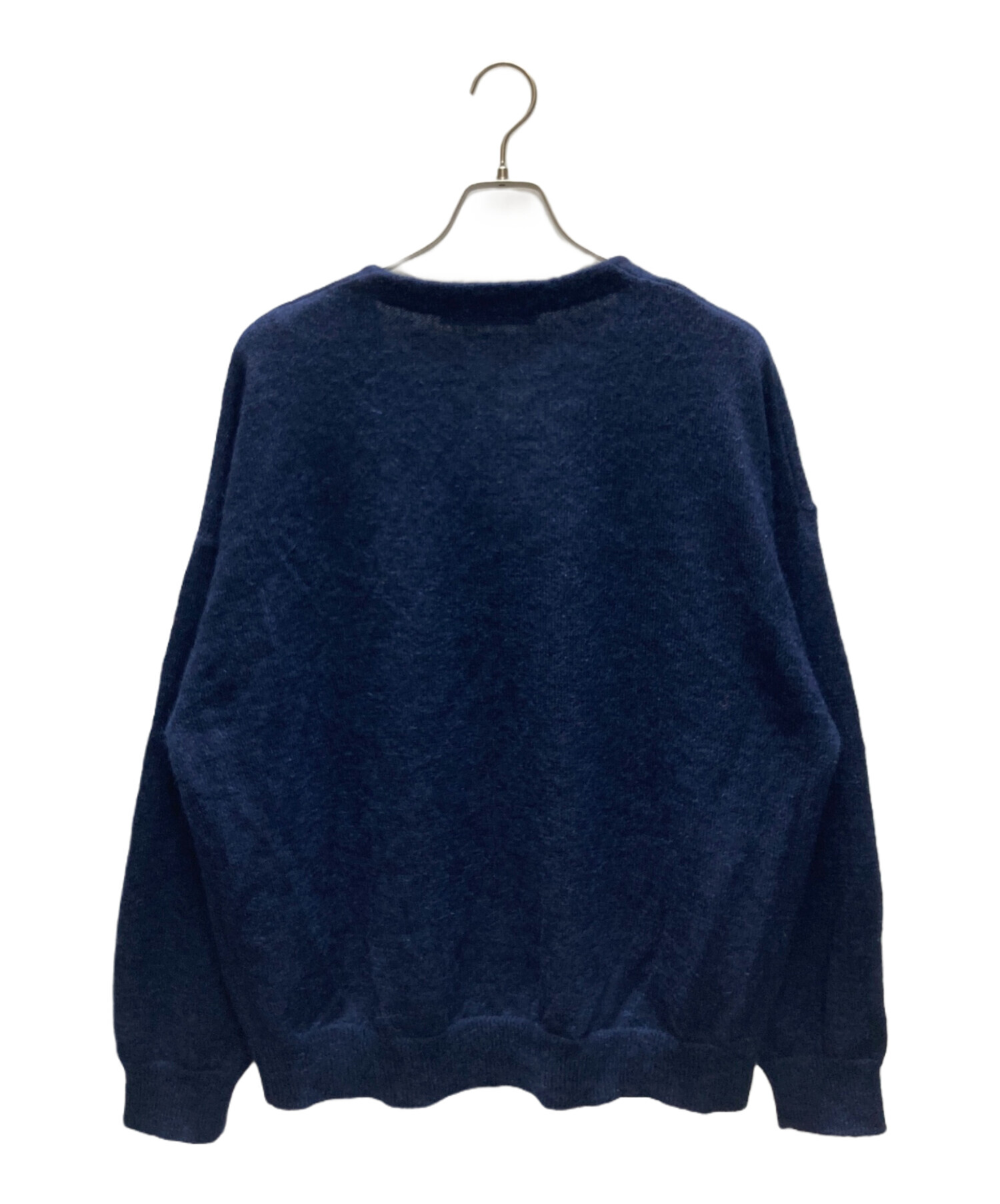 Mohair Cardigan モヘアカーディガン ネイビー 中古・古着通販】VICTIM (ヴィクティム) モヘアカーディガン MOHAIR