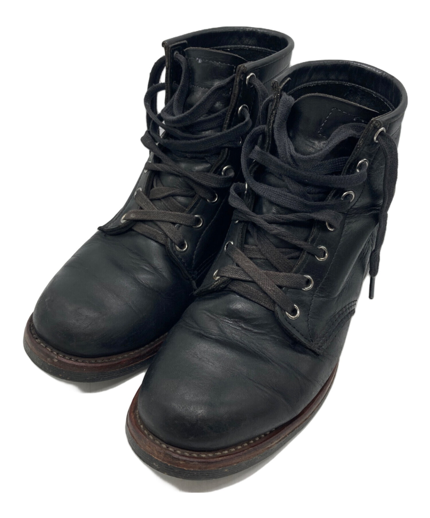 中古・古着通販】CHIPPEWA (チペワ) 6inch PLAIN BOOTS ブラック 