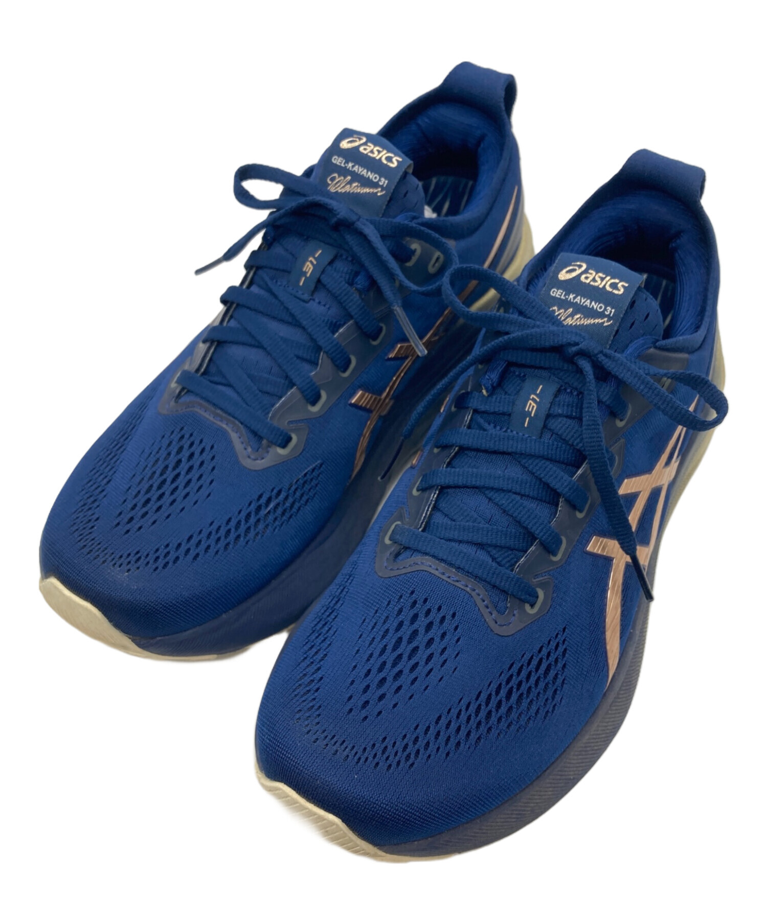 中古・古着通販】asics (アシックス) GEL-KAYANO 14 ネイビー サイズ