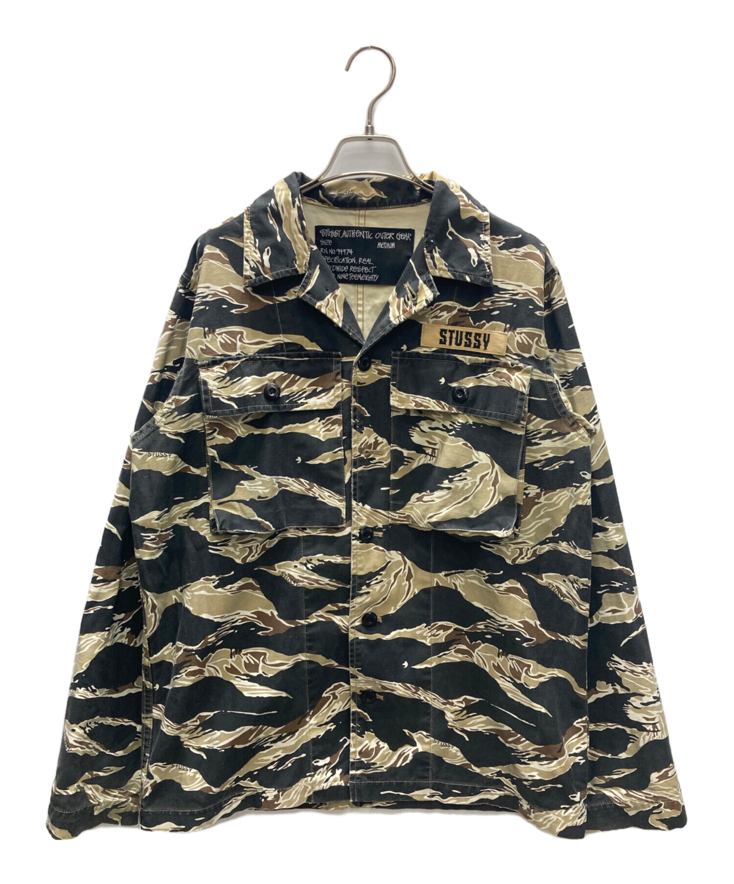 中古・古着通販】stussy (ステューシー) 00s タイガーカモミリタリー 