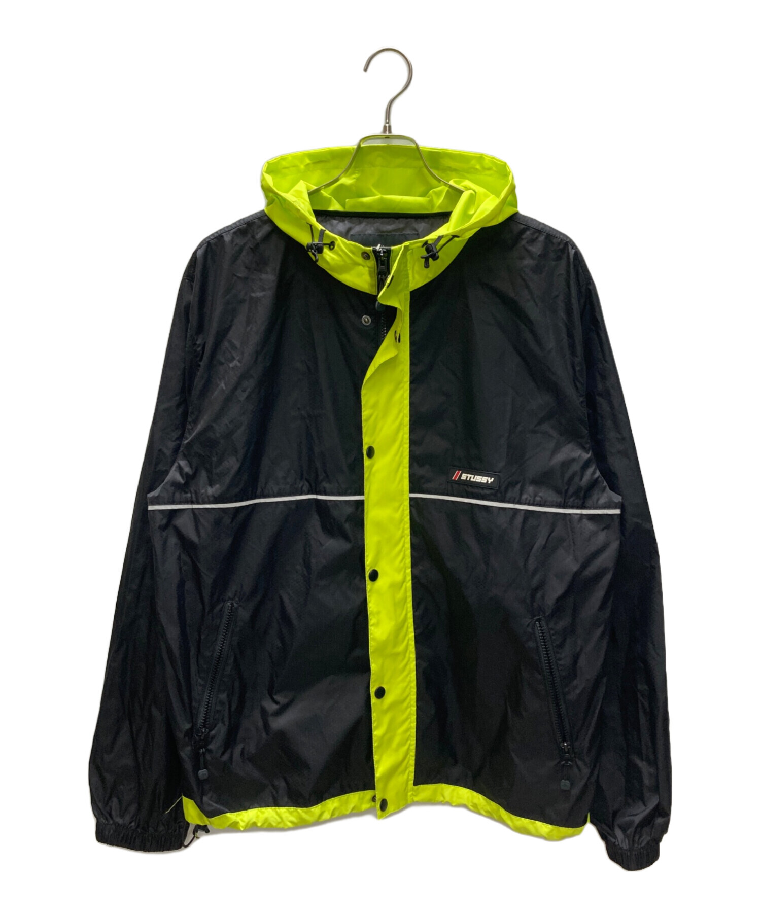 中古・古着通販】stussy (ステューシー) Honeycomb Hooded イエロー 