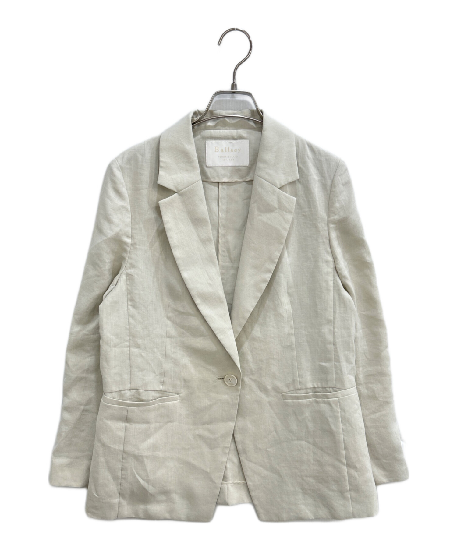 ライトドライツイル 1Bテーラードジャケット ドライコットンツイル 1Bテーラードジャケット｜トゥモローランド 公式通販