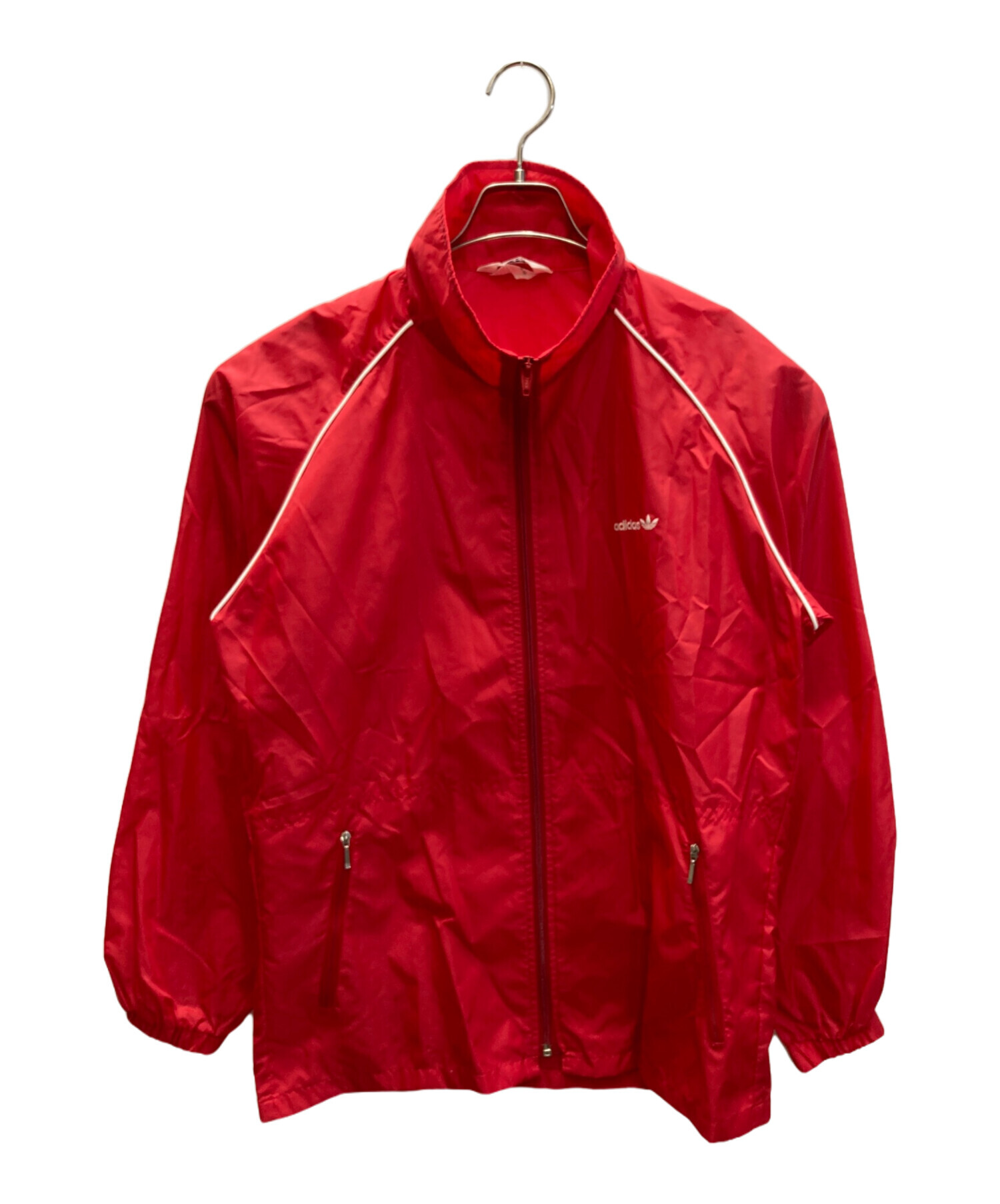 中古・古着通販】adidas (アディダス) 80s ナイロンジャケット レッド 