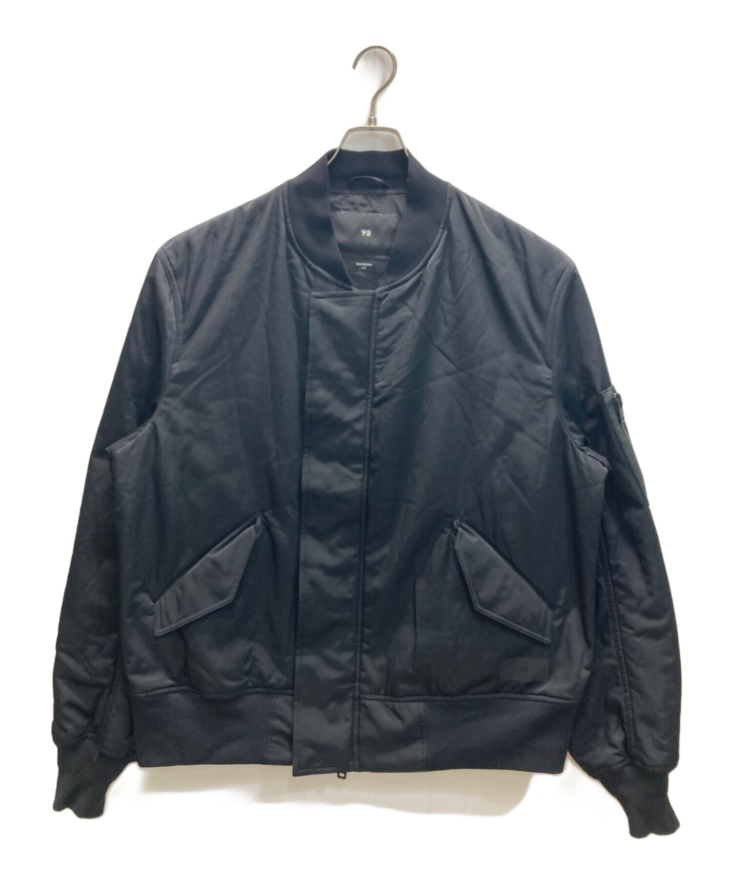 中古・古着通販】Y-3 (ワイスリー) ボンバージャケット ブラック 
