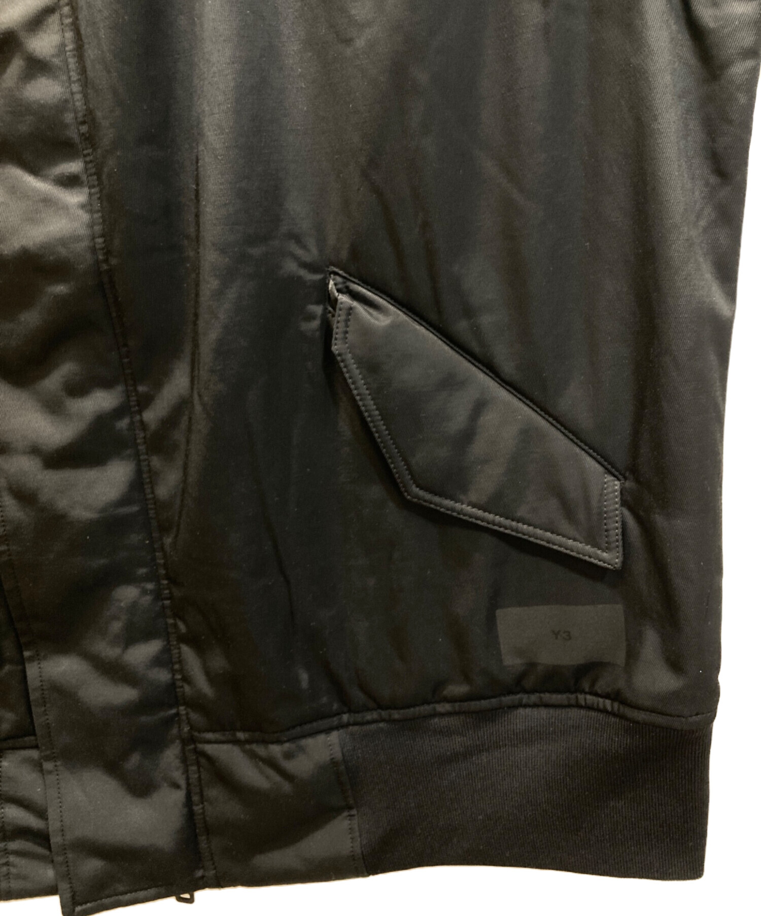 中古・古着通販】Y-3 (ワイスリー) ボンバージャケット ブラック