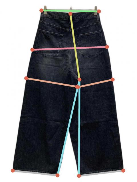 中古・古着通販】L'appartement (アパルトモン) WIDE LEG DENIM PANTS