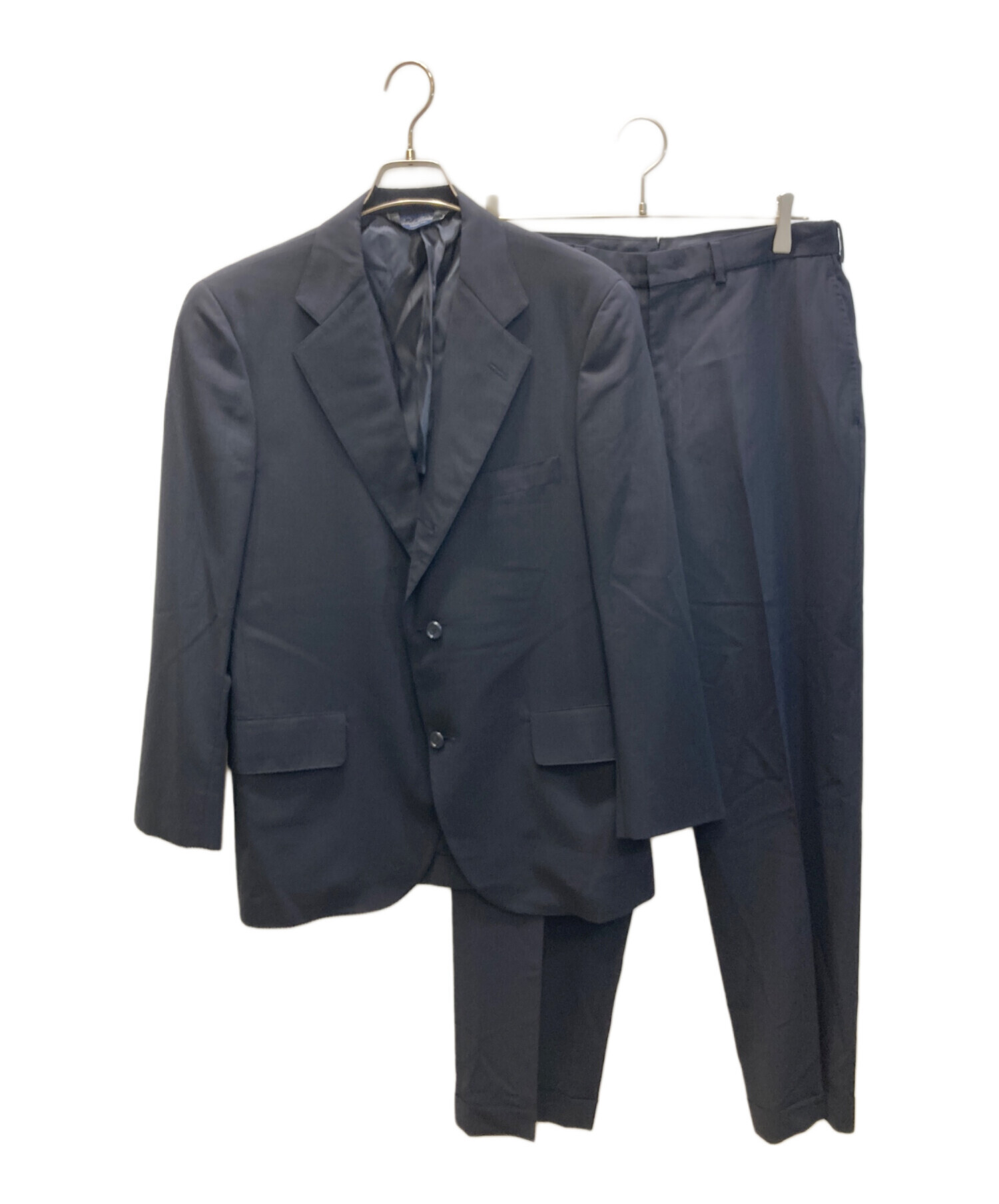 美品 ブルックスブラザーズ セットアップ パンツ スーツ 11 黒 ジャケット ウール ナローストライプ シングル2釦 スーツ Classic | Brooks
