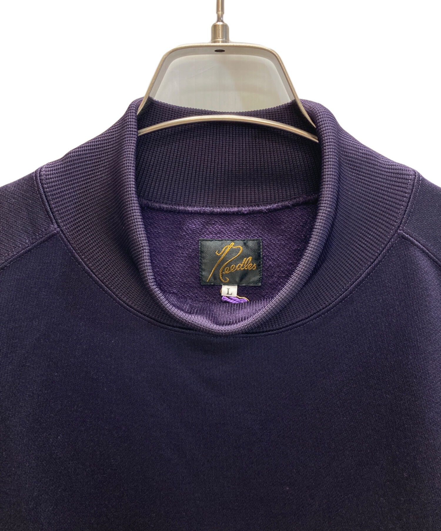 中古・古着通販】Needles (ニードルズ) S/S Mock Neck Tee - C/PE
