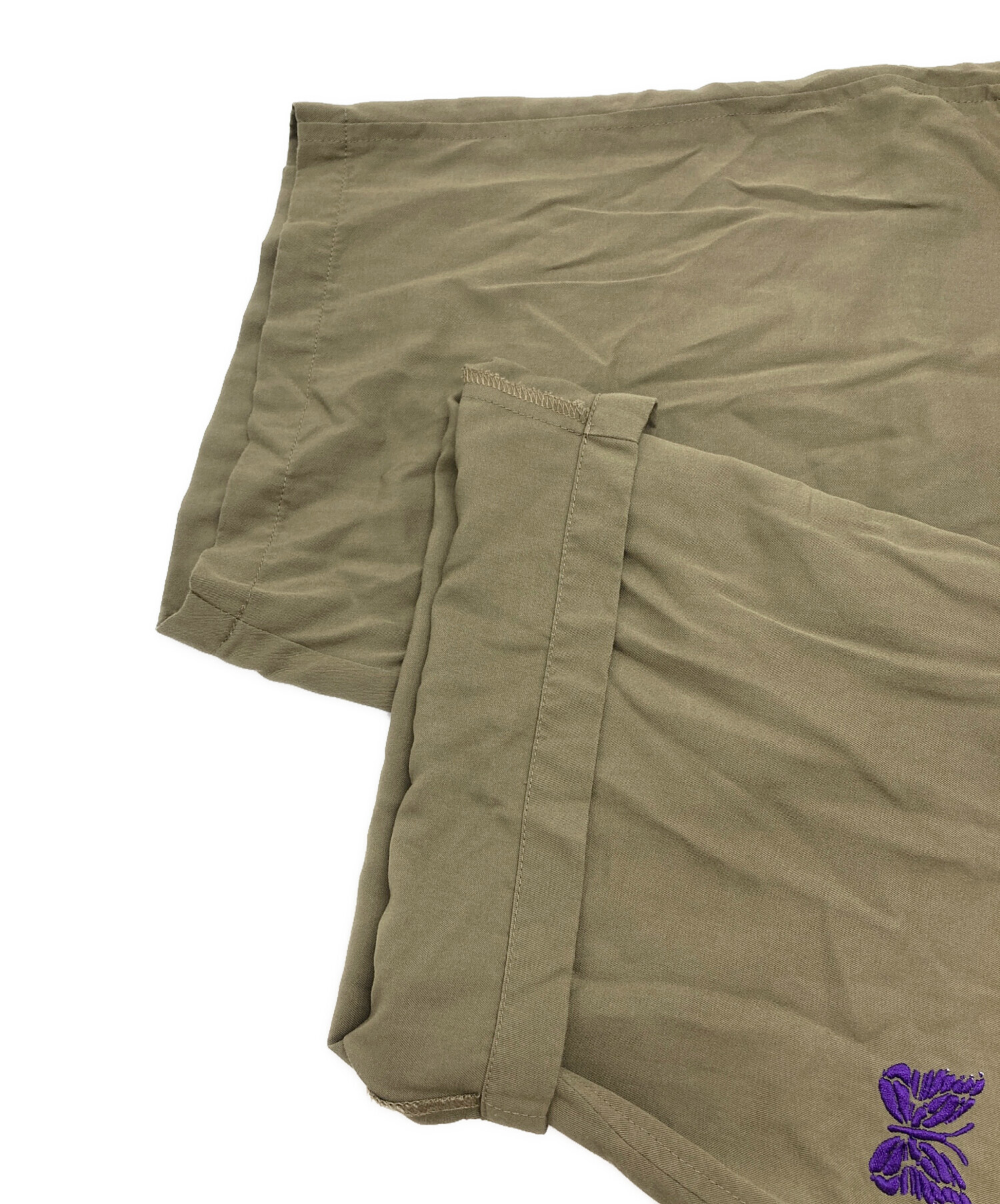 ニードルズ　ストリングカウボーイショーツパンツ　ベージュ　値下げ！ 中古・古着通販】Needles (ニードルズ) String Cowboy Short