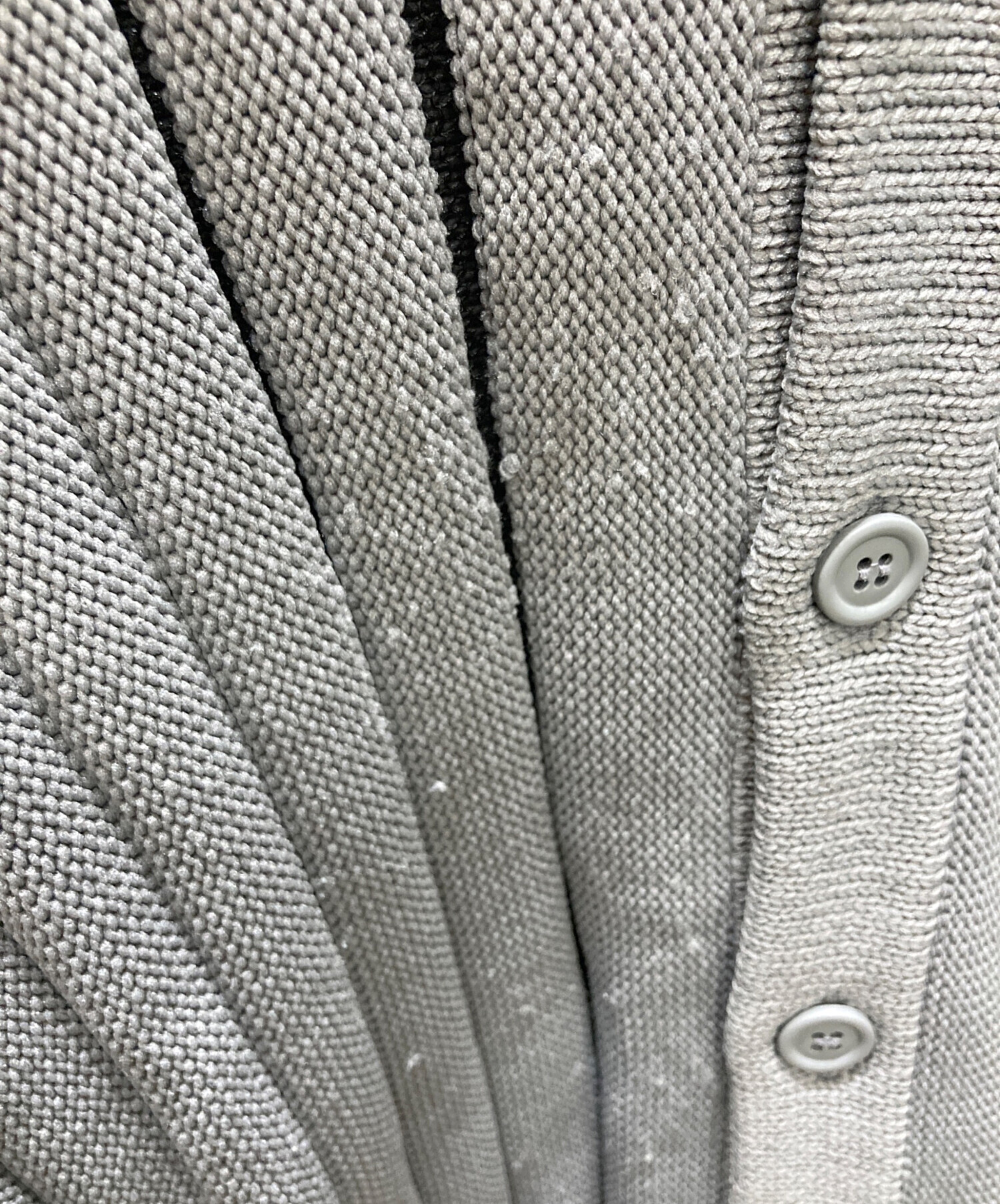 中古・古着通販】CFCL (シーエフシーエル) LOUVER CARDIGAN グレー 