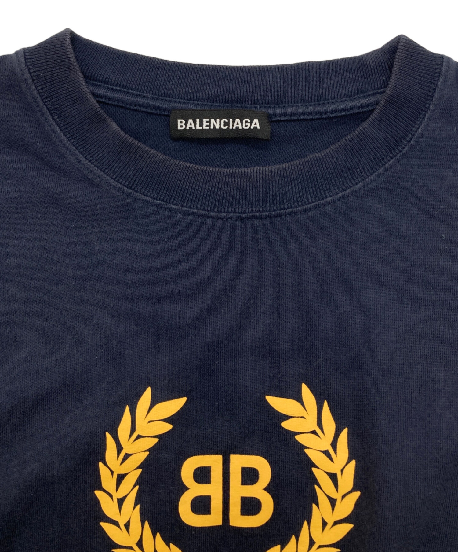 中古・古着通販】BALENCIAGA (バレンシアガ) BBロゴプリント Tシャツ