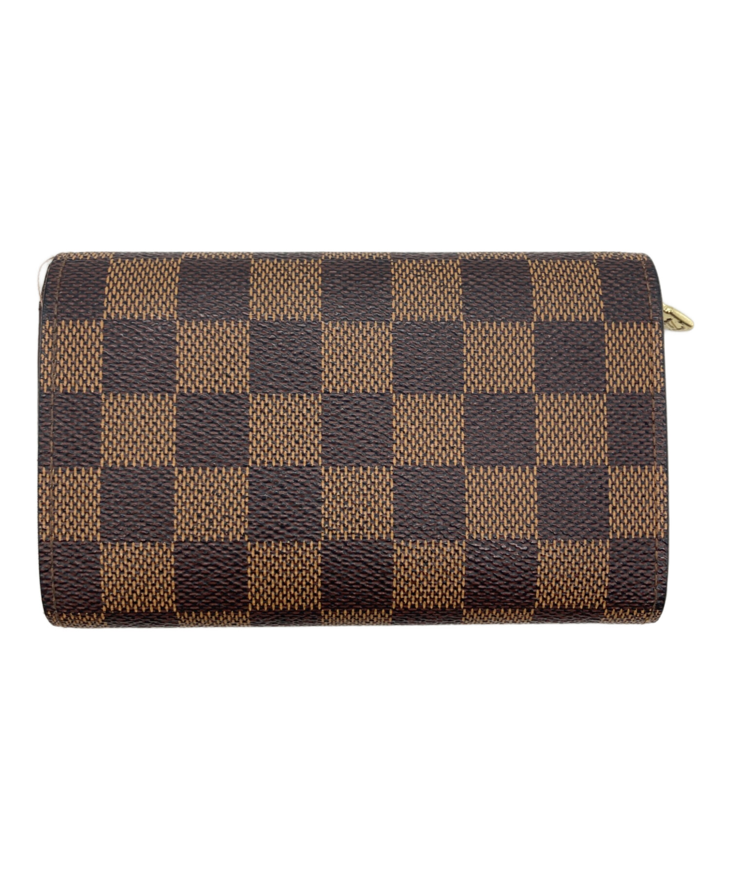 ダミエ ルイヴィトン LOUIS VUITTON ポルトモネ 二つ折り財布 ジップ
