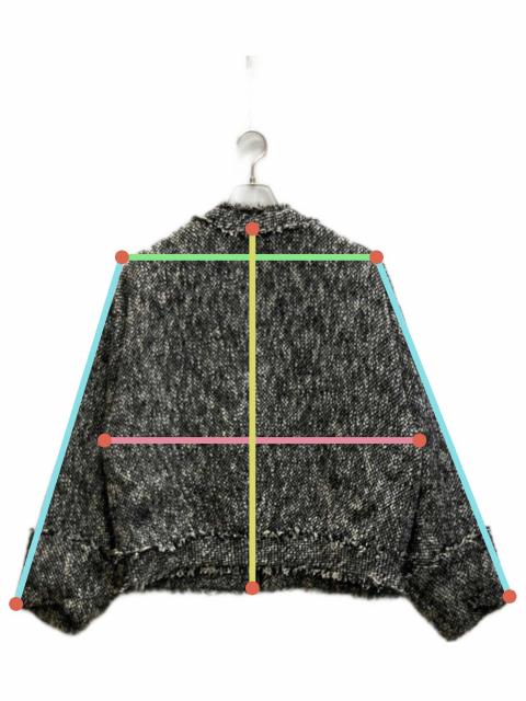 uncrave×金子綾　ツイードジャケット サイズ2 uncrave(アンクレイヴ)】AYA KANEKO×uncrave WHITE Stylist 金子