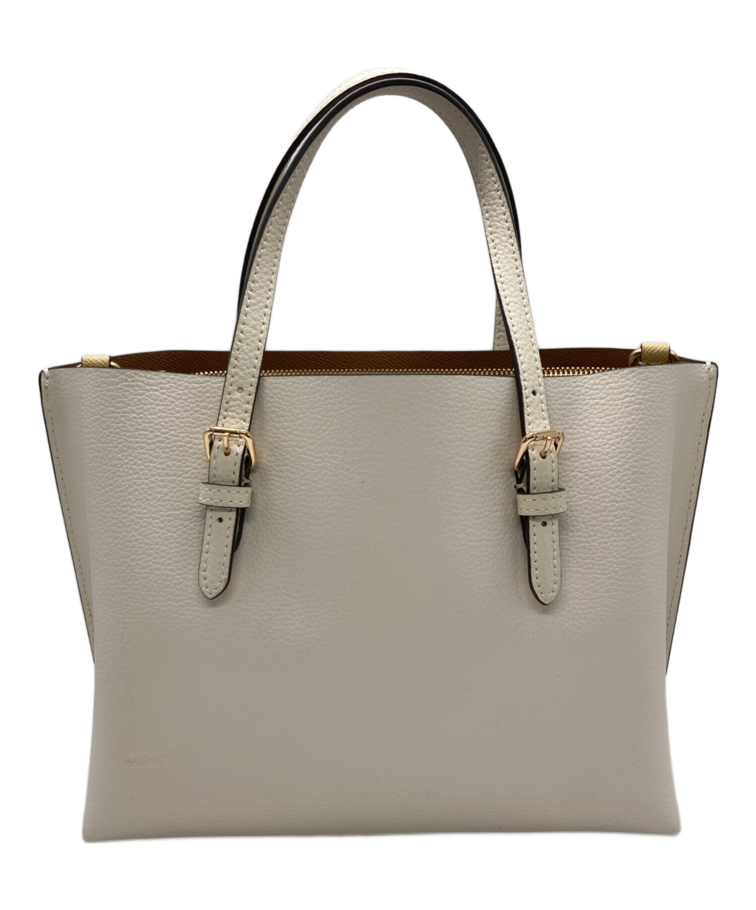 中古・古着通販】COACH (コーチ) モリー トート 25 アイボリー 