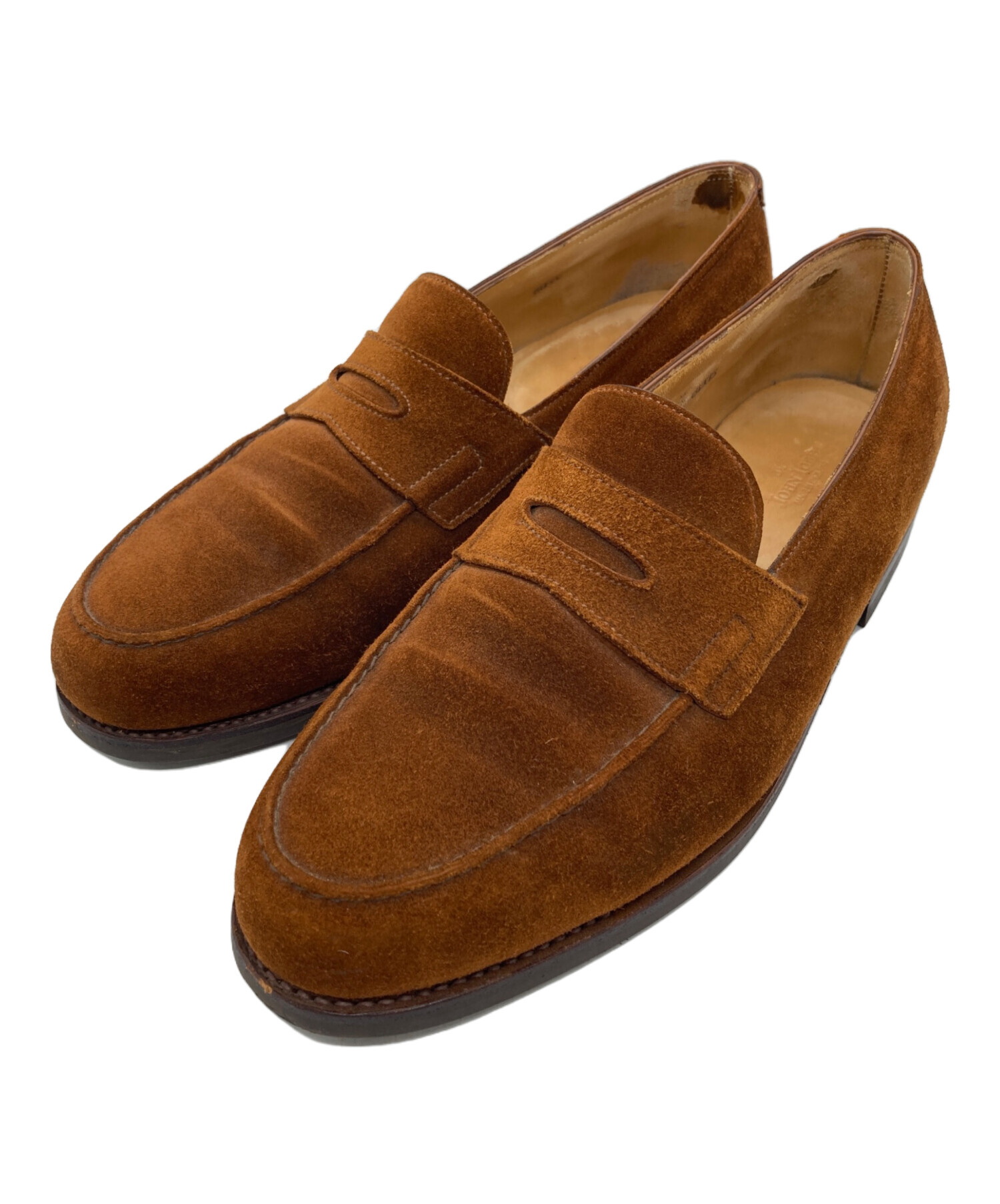 【ブラウン】ジョンロブ　スエード ローファー 中古・古着通販】JOHN LOBB (ジョンロブ) スエードローファー（ suede