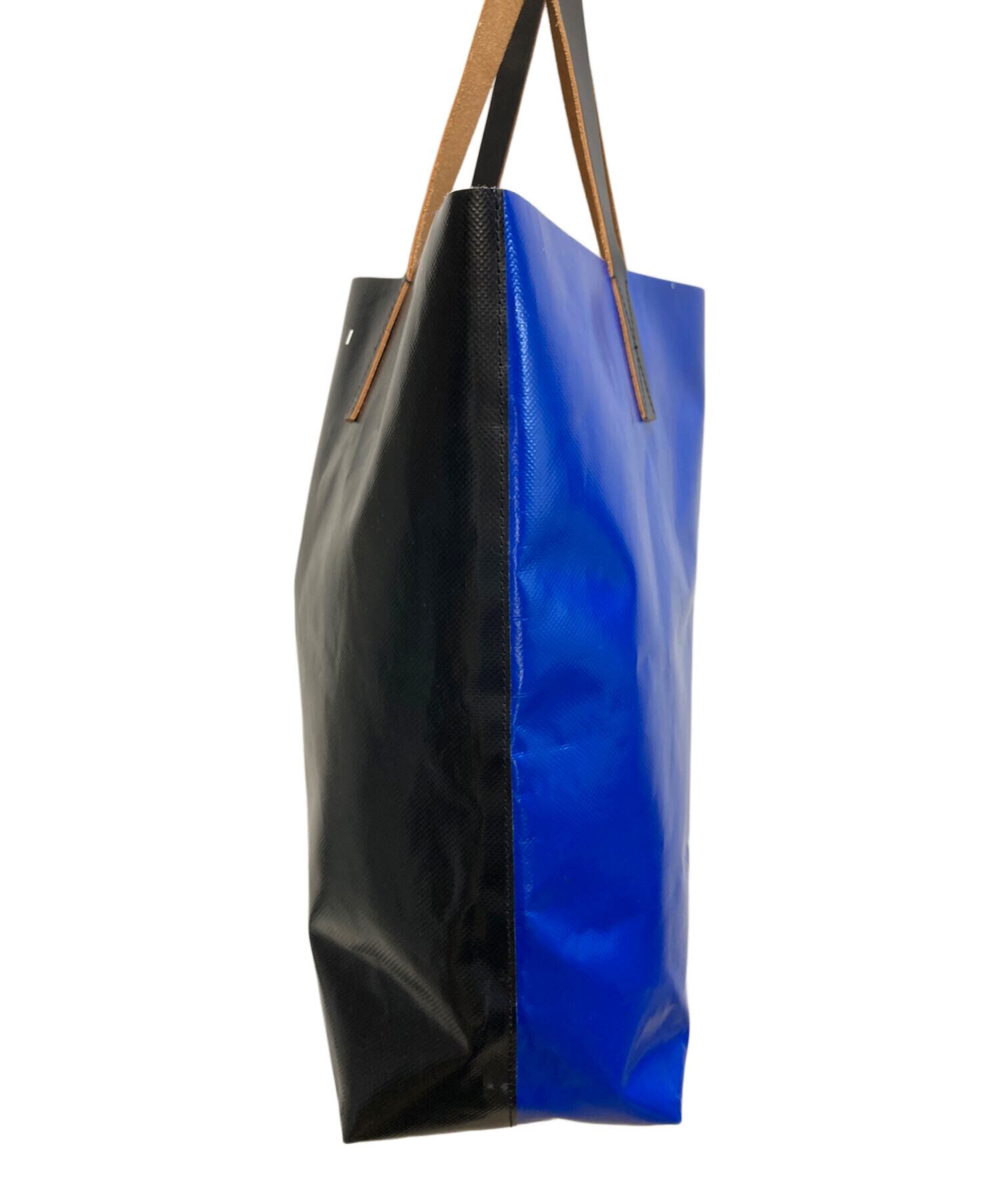 中古・古着通販】MARNI (マルニ) バイカラーロゴトートバッグ（bicolor 