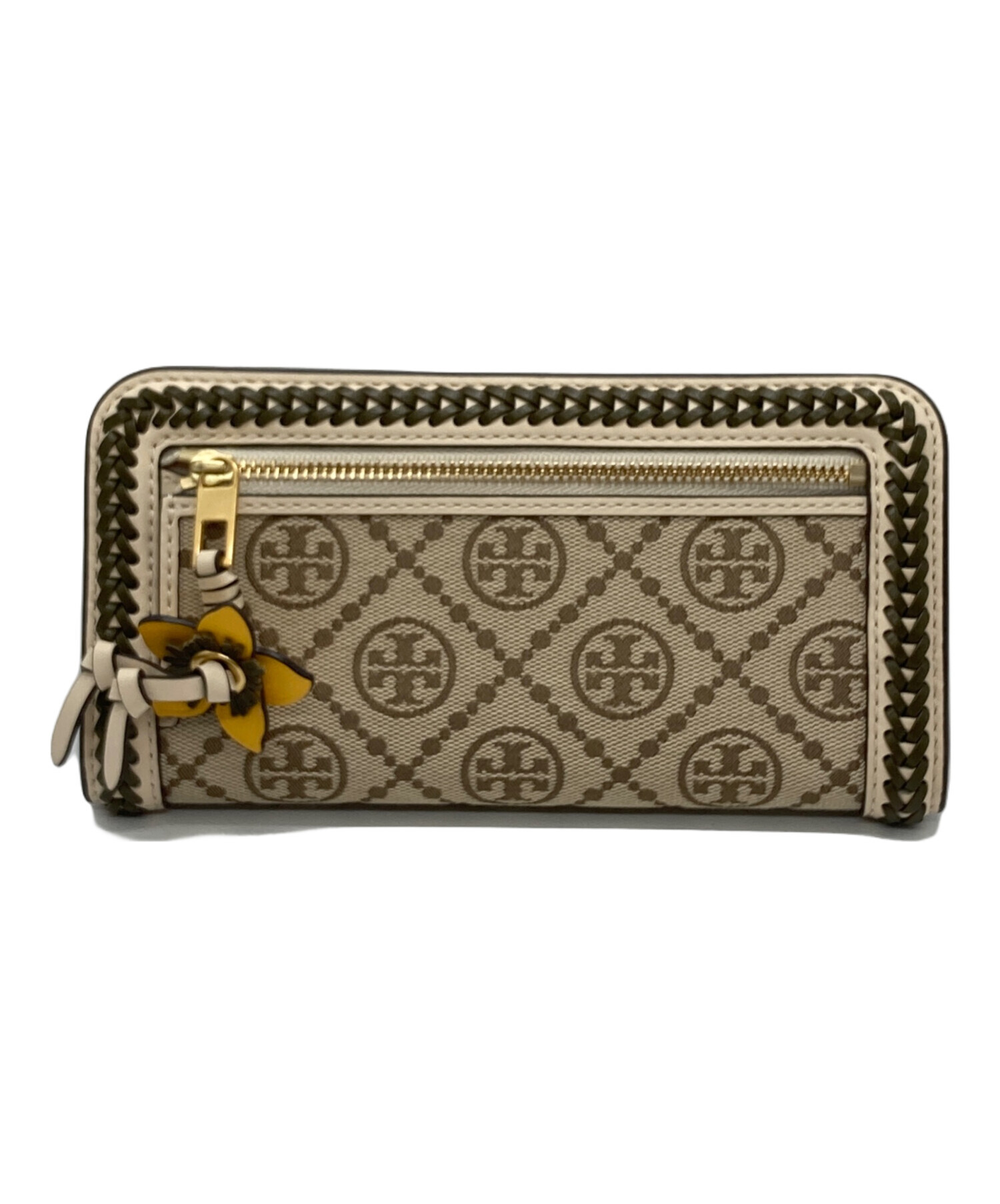 中古・古着通販】TORY BURCH (トリーバーチ) 財布 ベージュ｜ブランド 