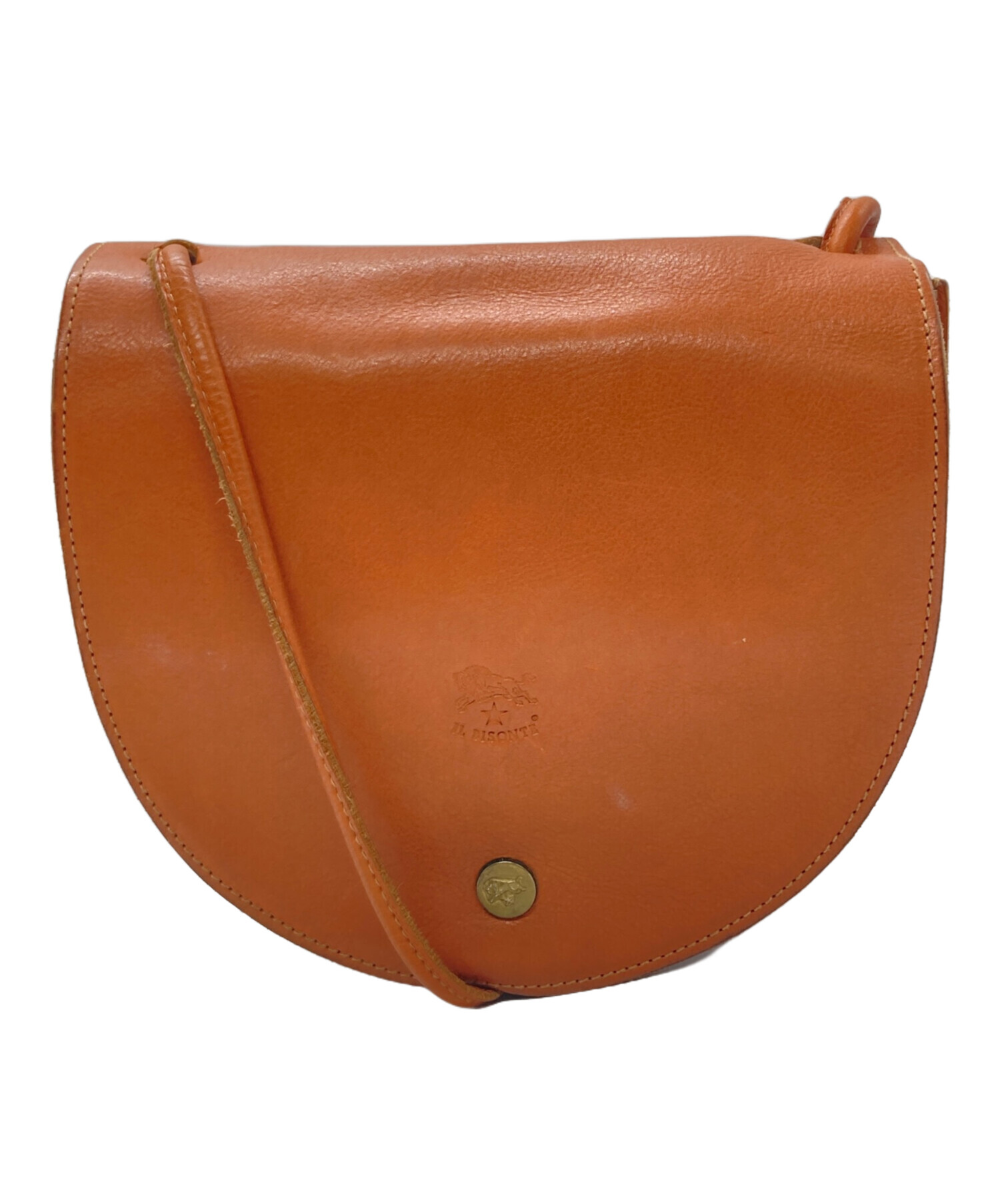中古・古着通販】IL BISONTE (イル ビゾンテ) フラップショルダー 