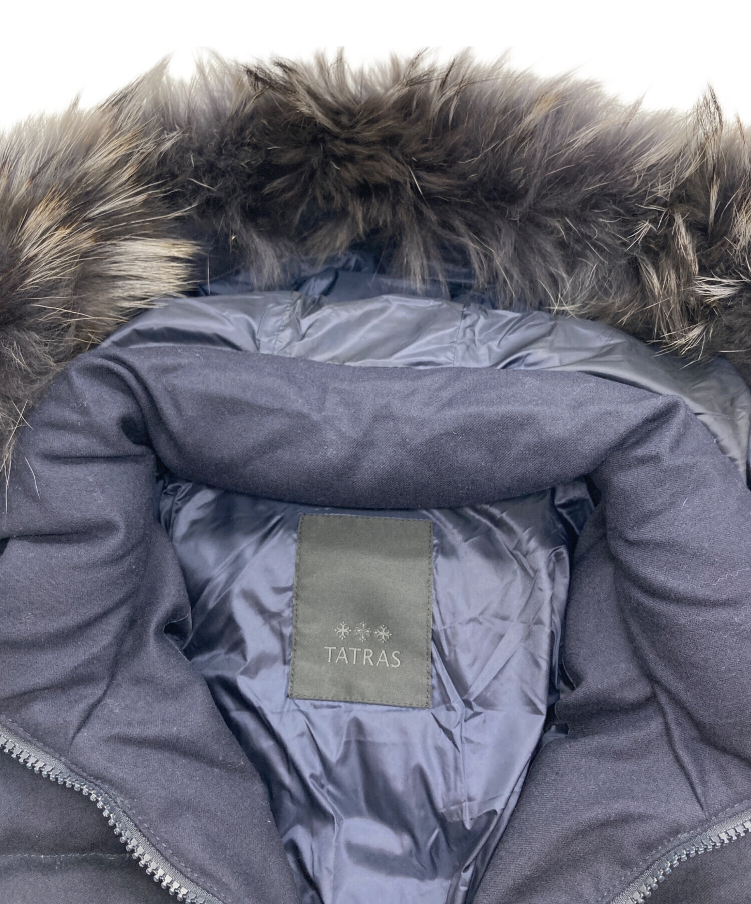 中古・古着通販】TATRAS (タトラス) LAVIANA ダウンコート ネイビー 