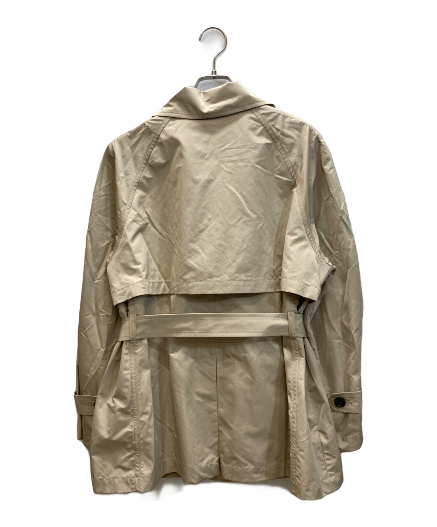 新品未使用 イエナ ハーフトレンチコート 中古・古着通販】IENA (イエナ) ハーフトレンチコート ベージュ サイズ