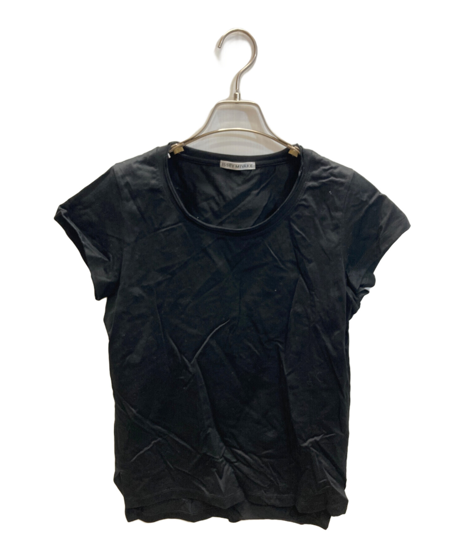 中古・古着通販】ISSEY MIYAKE (イッセイミヤケ) Tシャツ ブラック 