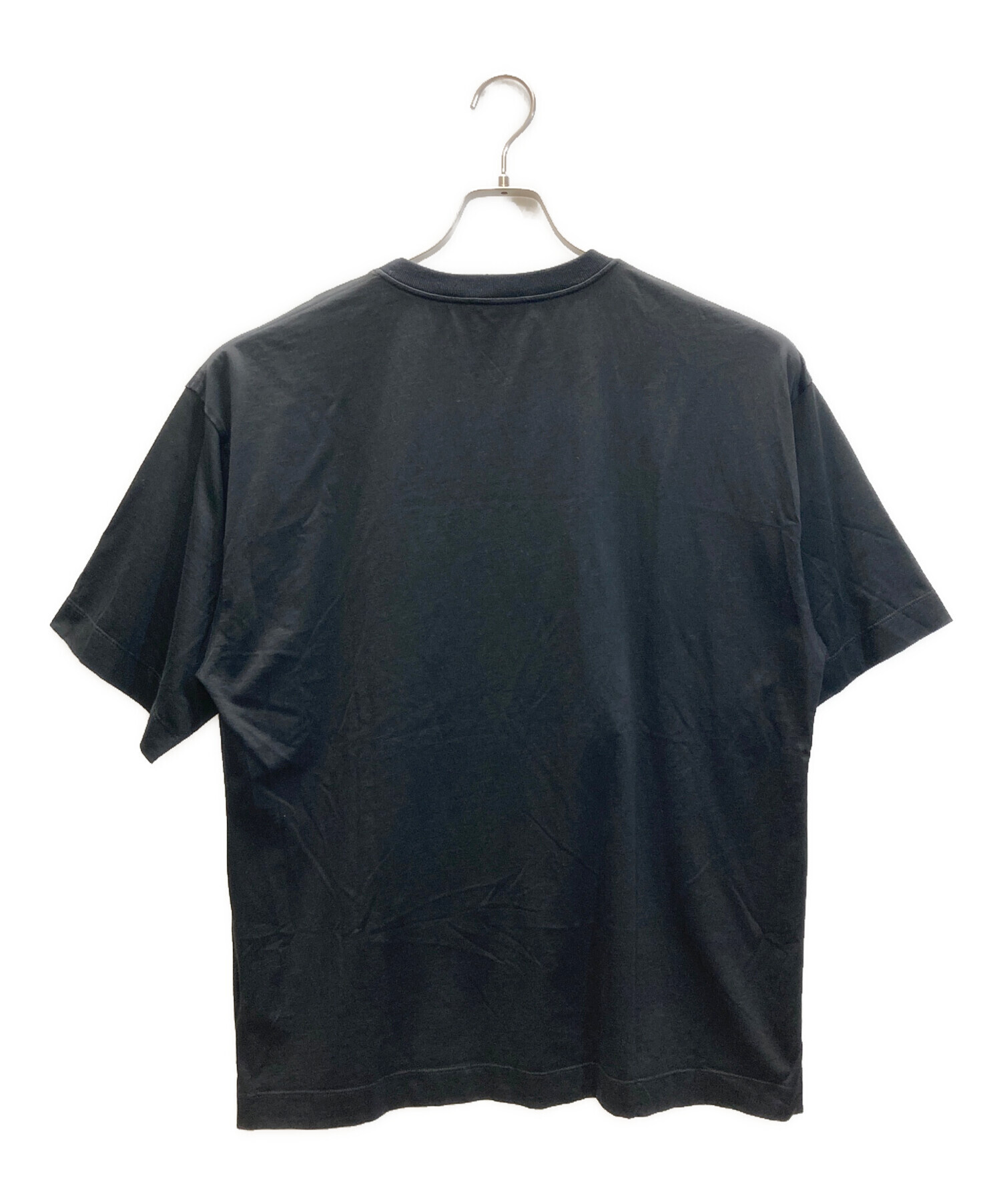 CABaN キャバン Tシャツ・カットソー M 黒 【古着】【中古】【送料無料】 CABaN（キャバン） tシャツ スビンコットン ビンテージフラワーエン