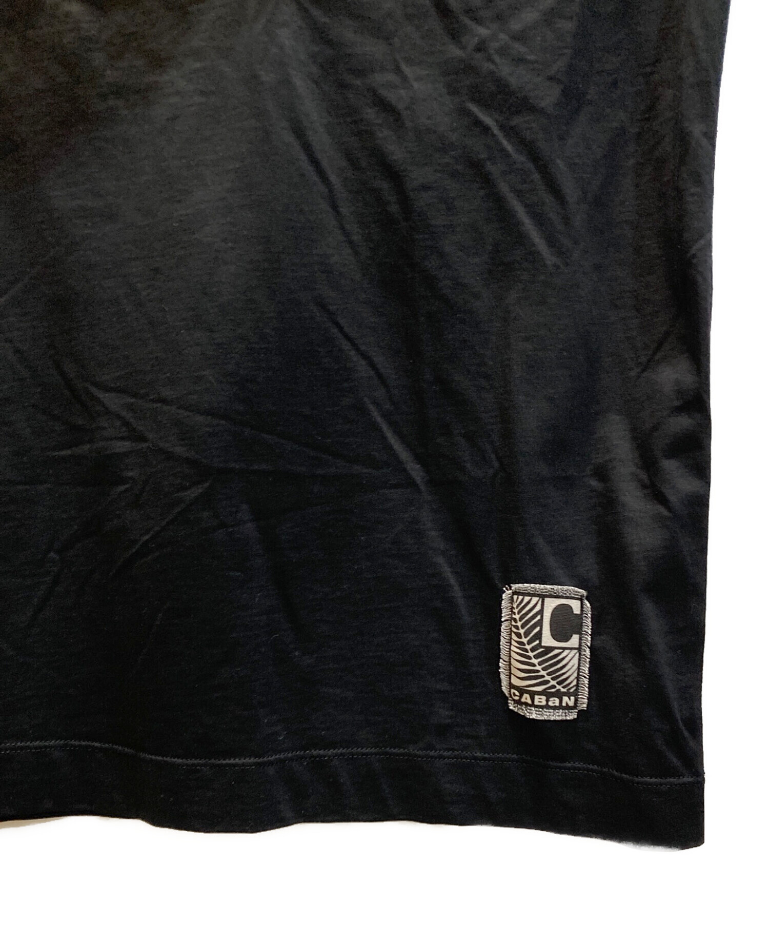 CABaN キャバン Tシャツ・カットソー M 黒 【古着】【中古】【送料無料】 CABaN キャバン メンズ Tシャツ・カットソー サイズ：M（Tシャツ