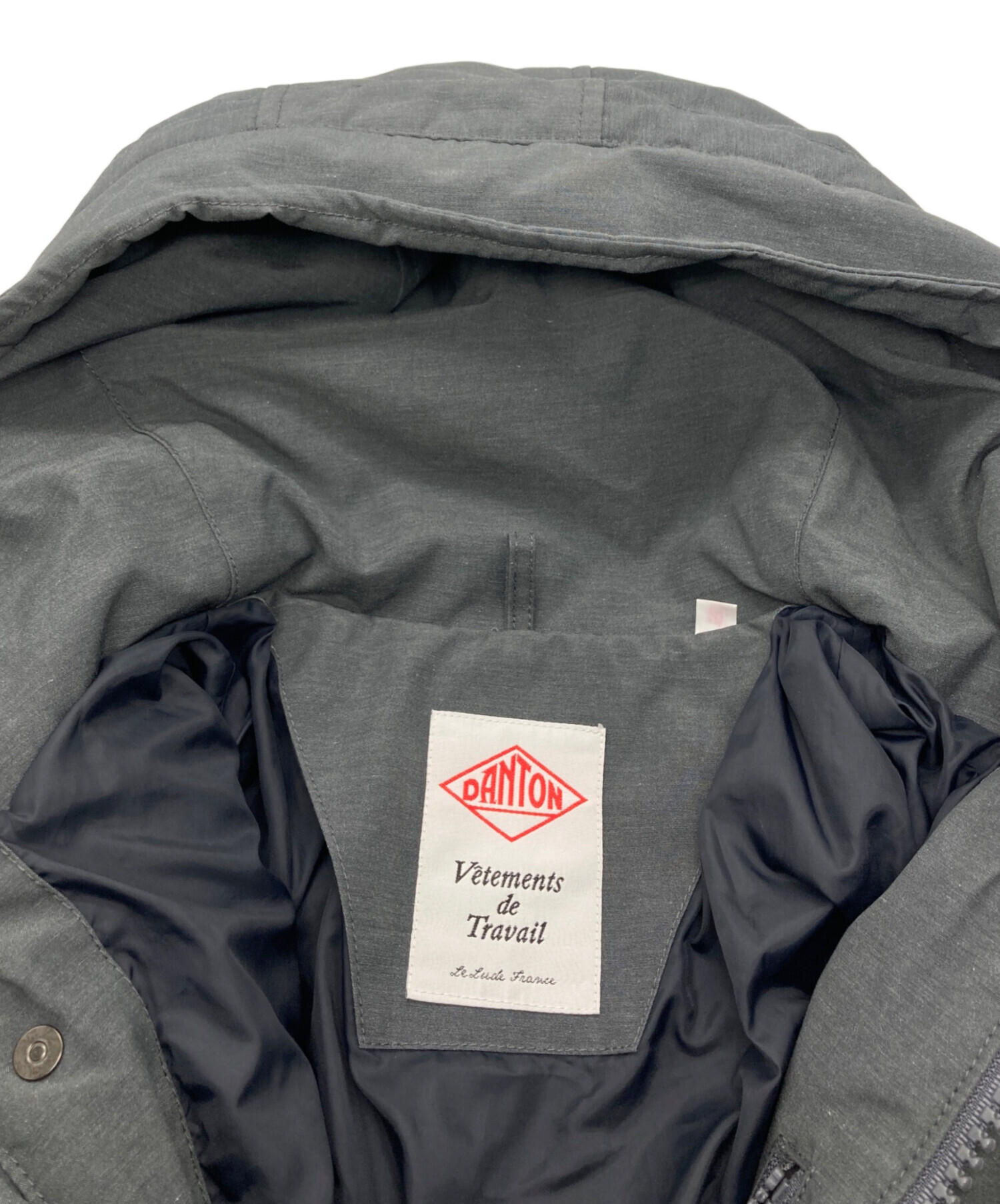 中古・古着通販】DANTON (ダントン) フード付きロングダウンコート