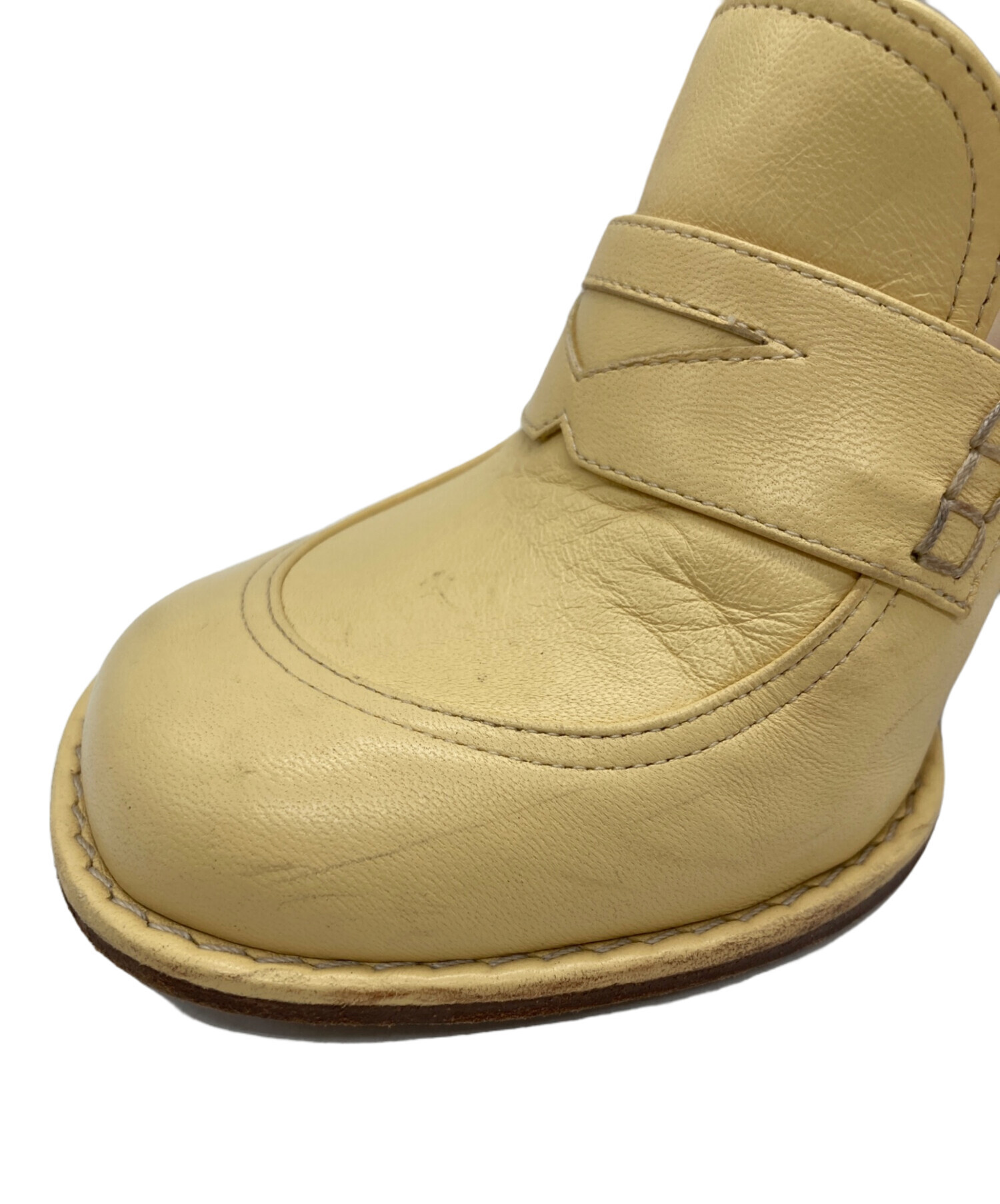 値下11500→　 ロエベ　ベージュ ミュール 値下11500→ ロエベ ベージュ ミュール - メルカリ