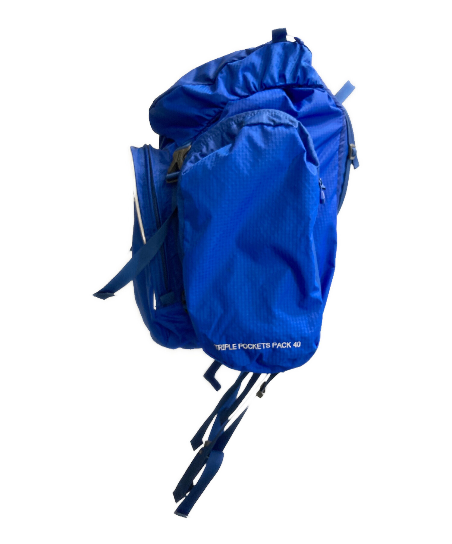中古・古着通販】mont-bell (モンベル) TRIPLE POCKETS PACK 40 ブルー 