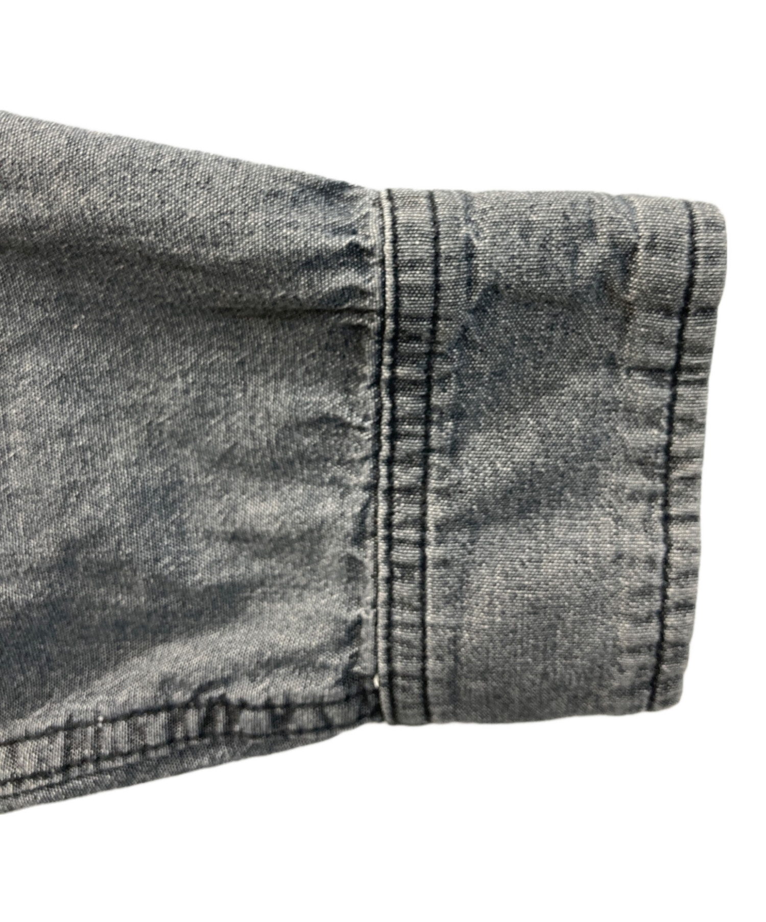 中古・古着通販】stussy (ステューシー) プルオーバーシャンブレー
