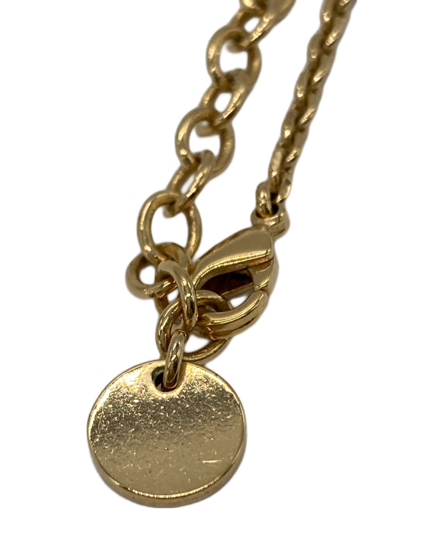 中古・古着通販】Dior (ディオール) PETIT CD ネックレス ゴールド