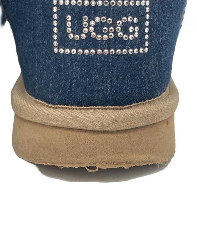 中古・古着通販】UGG (アグ) デニムクリスタルムートンブーツ