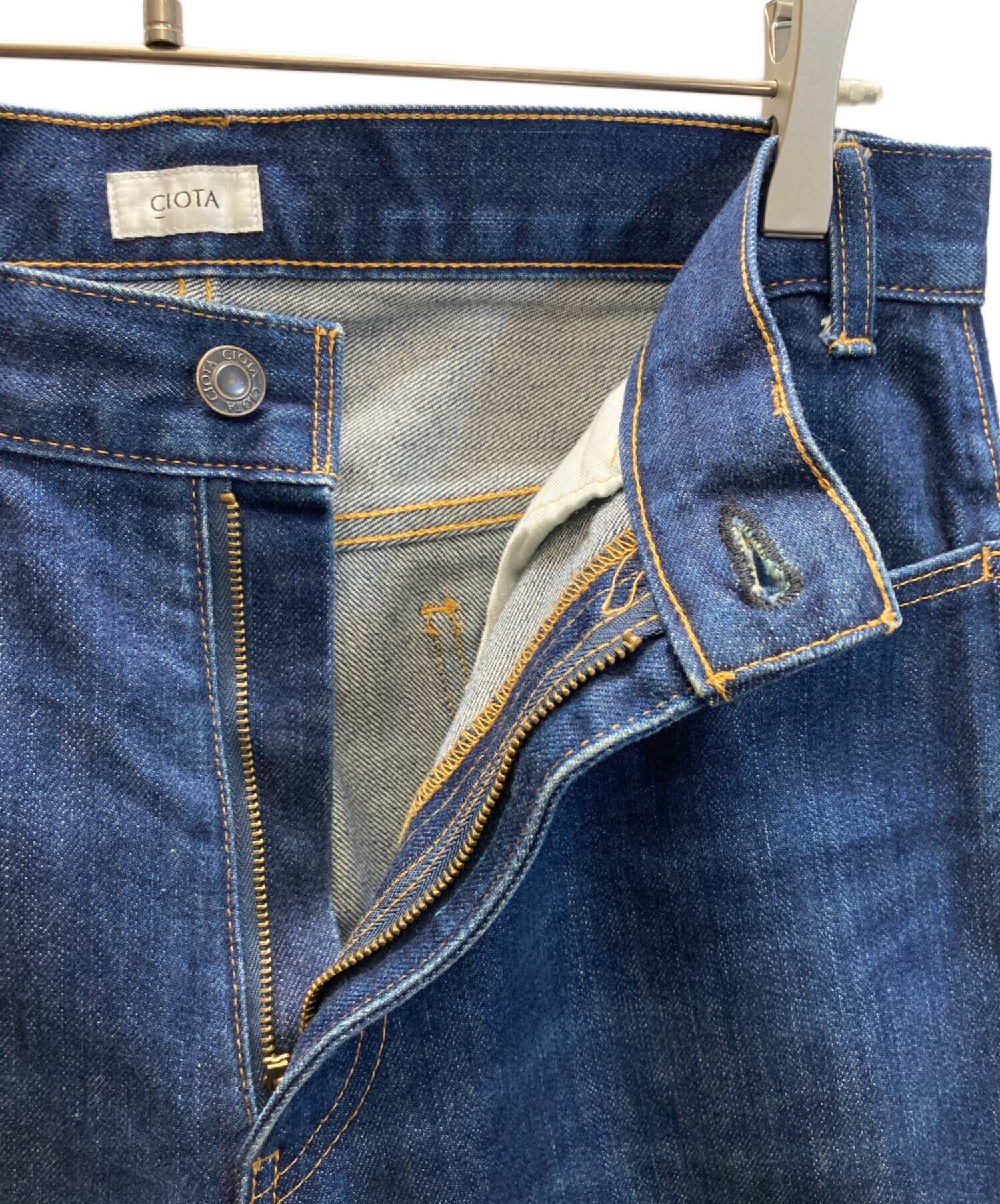 中古・古着通販】CIOTA (シオタ) スビンコットン 13.5oz スリムデニム