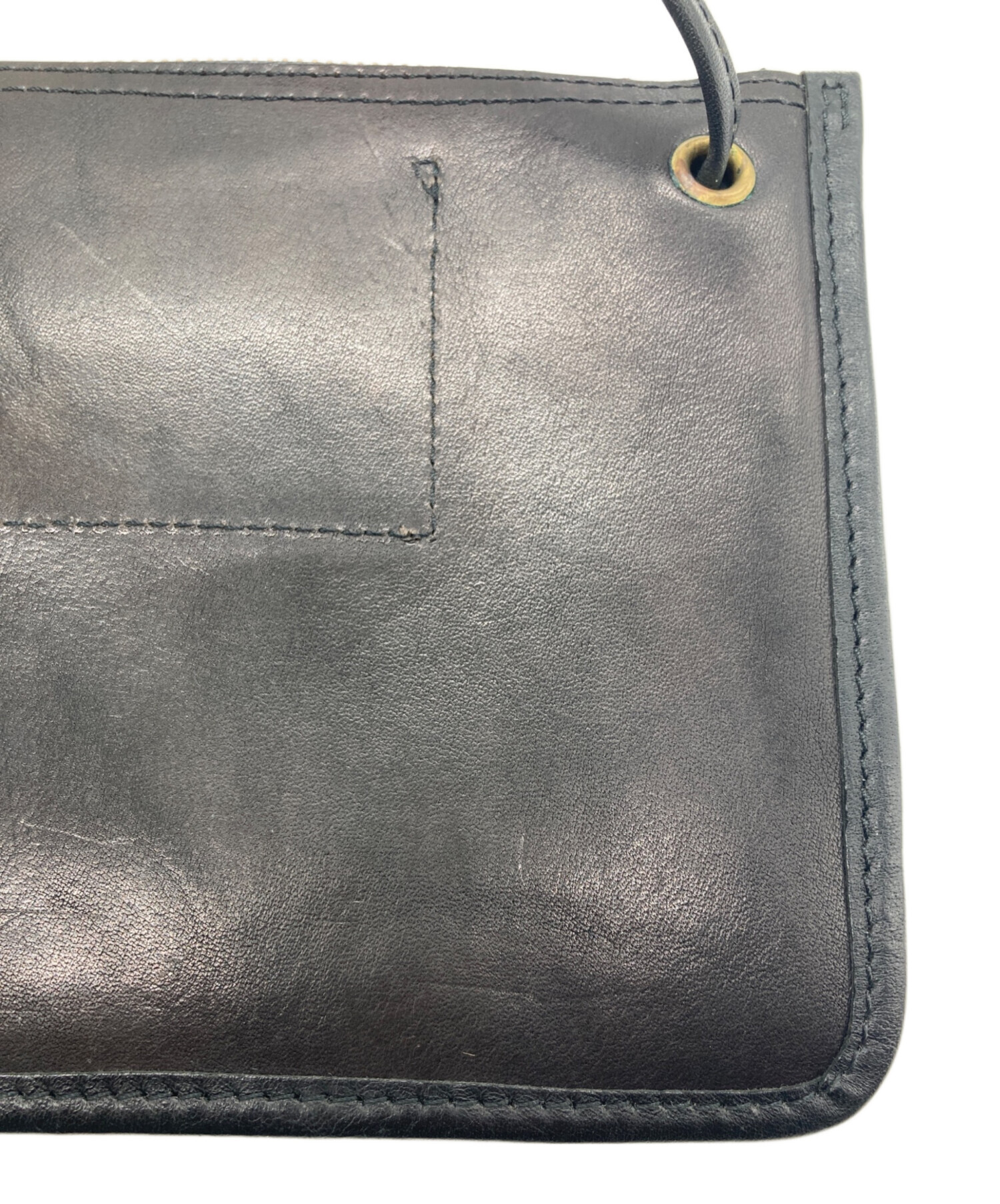 中古・古着通販】SLOW (スロウ) レザーショルダーバッグ ブラウン 