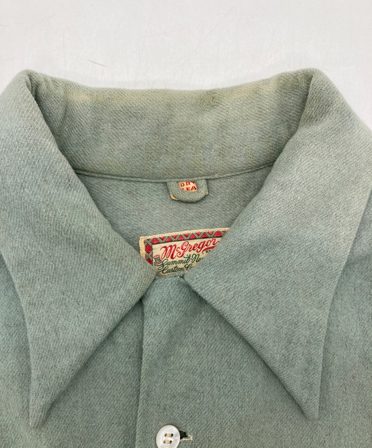 中古・古着通販】McGREGOR (マクレガー) 40s オープンカラーシャツ