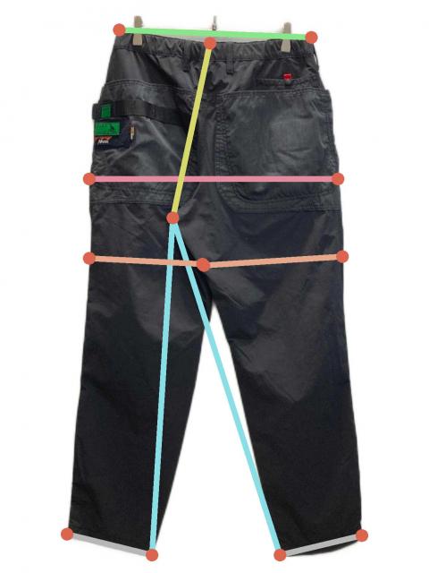 中古・古着通販】NANGA (ナンガ) H.A.K.U (ハク) チルアウトテーパード