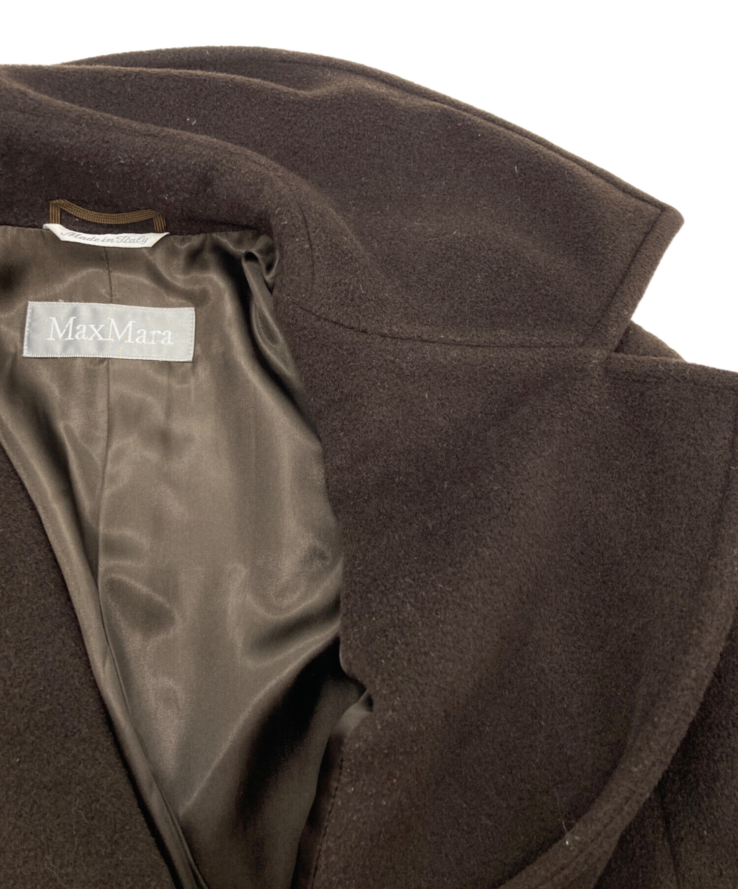 中古・古着通販】MaxMara (マックスマーラ) ウールチェスターコート