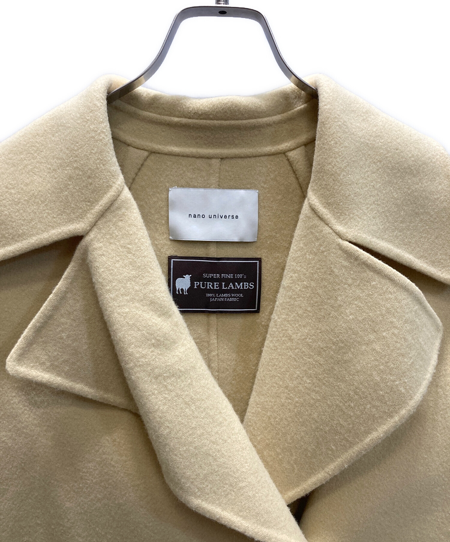 中古・古着通販】nano・universe (ナノ・ユニバース) PURE LAMBS