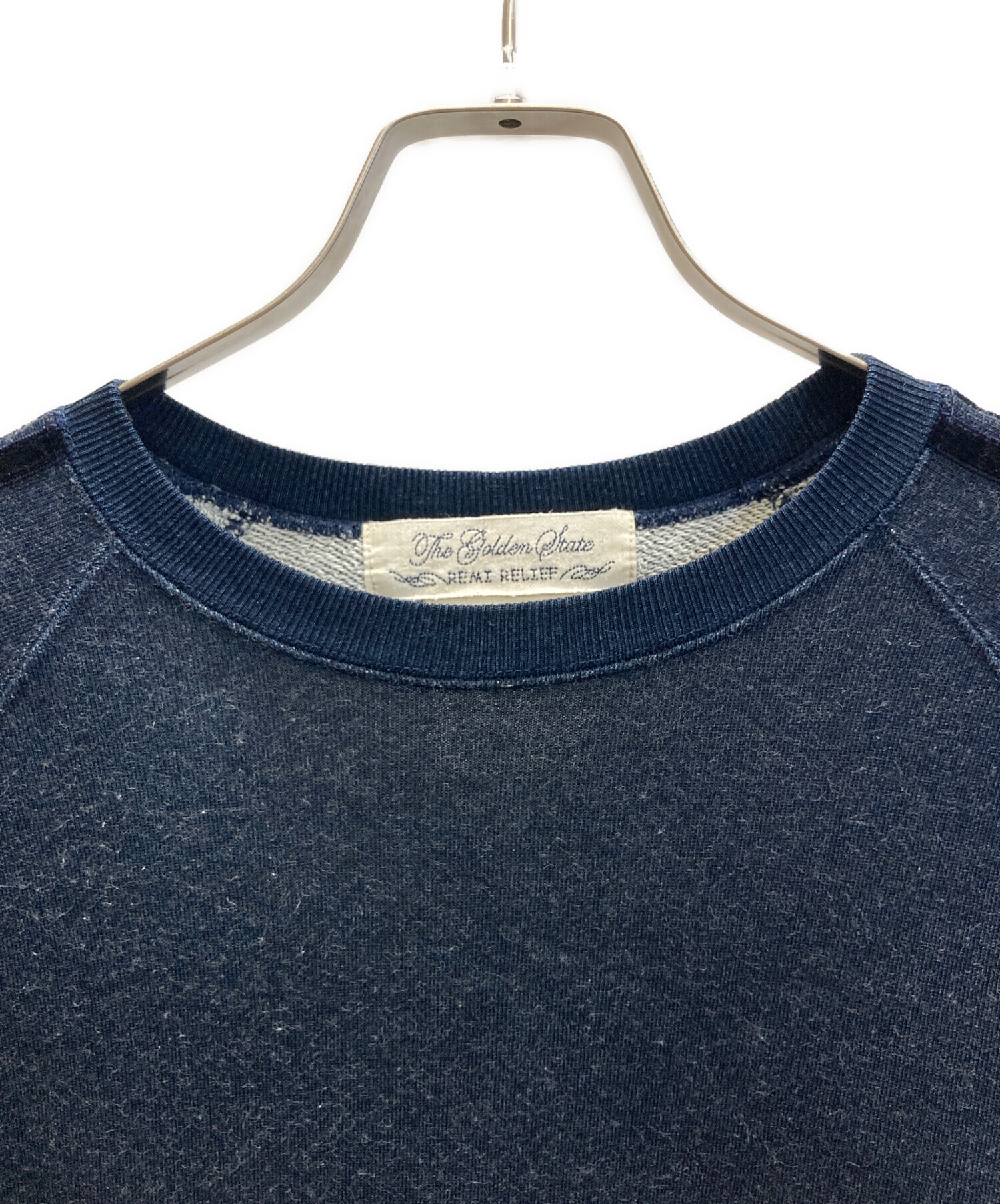 中古・古着通販】REMI RELIEF (レミレリーフ) スウェット ネイビー