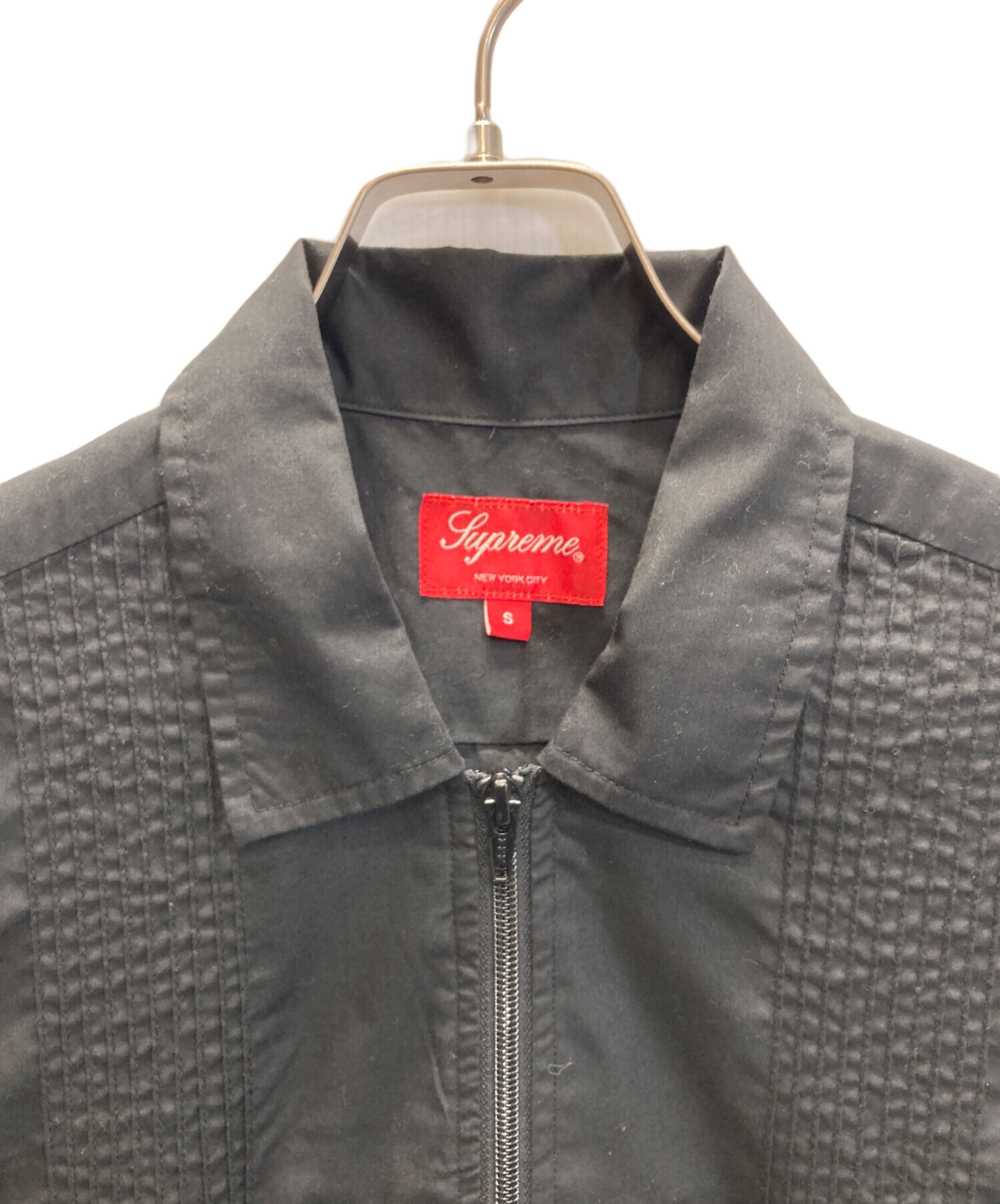 中古・古着通販】SUPREME (シュプリーム) PinTuck Zip Up Shirts 