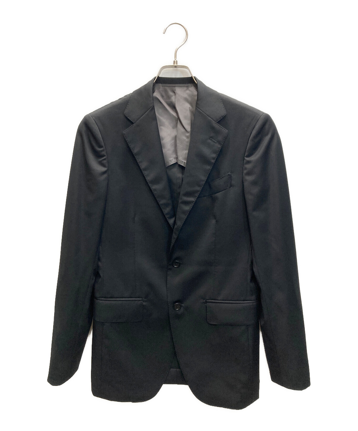 美品✨BEAMS F　ビームスエフ　スーツ　セットアップ　段返り　3B　カシミヤ 美品✨BEAMS F ビームスエフ スーツ セットアップ 段返り