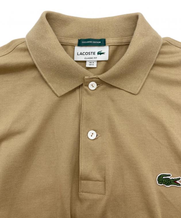 中古・古着通販】LACOSTE (ラコステ) ポロシャツ ベージュ サイズ:S
