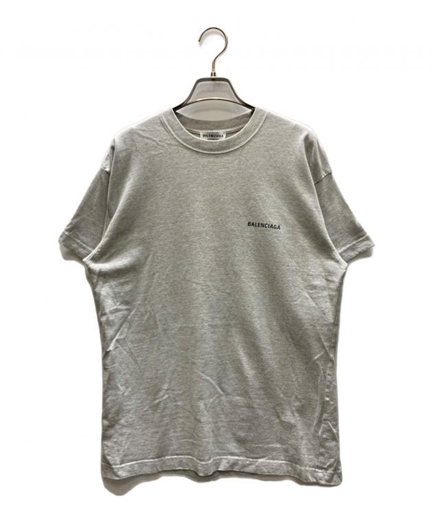 中古・古着通販】BALENCIAGA (バレンシアガ) S/S ロゴTシャツ グレー