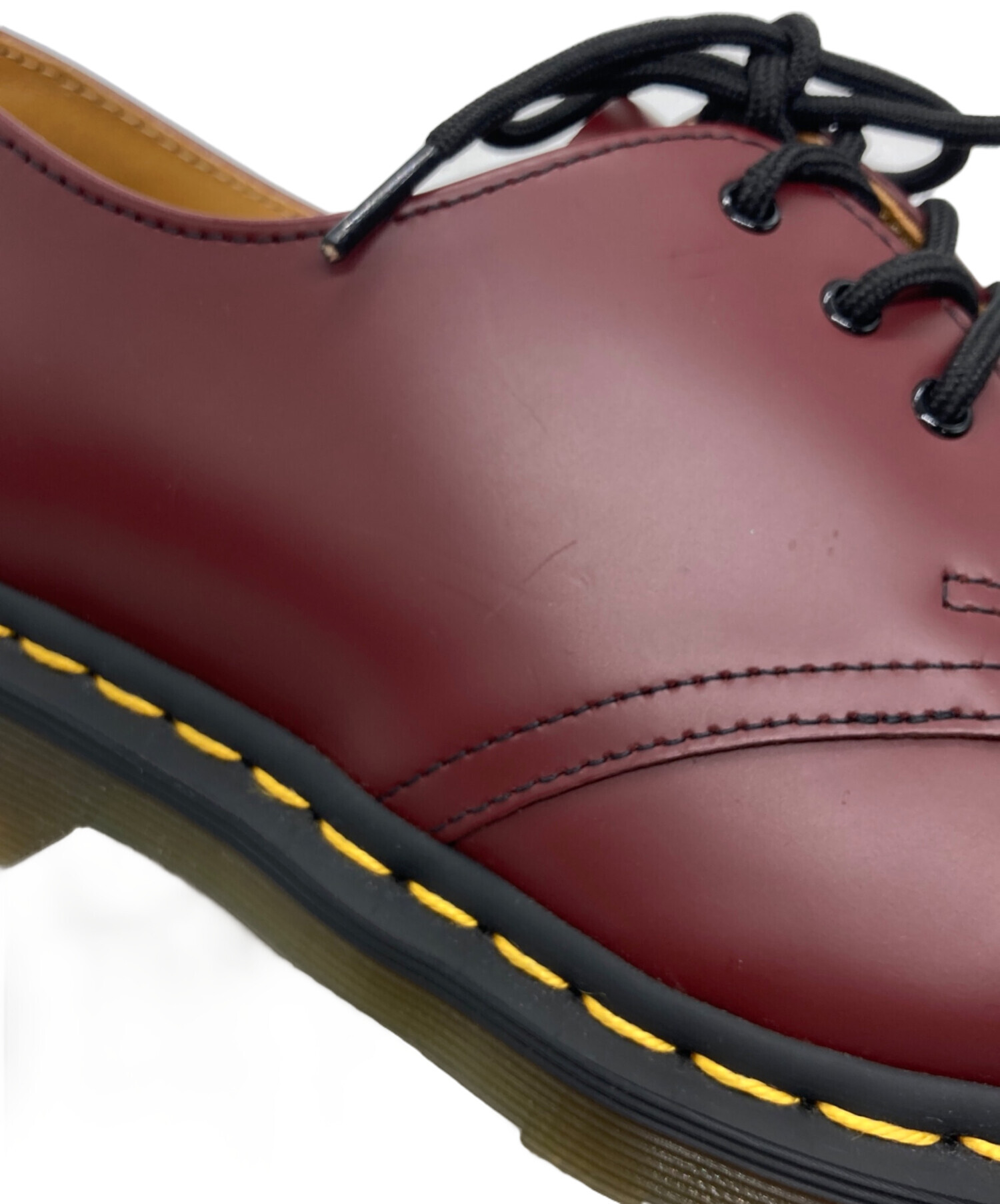 中古美品】Dr.Martens ドクターマーチン3ホール バーガンディ26cm 